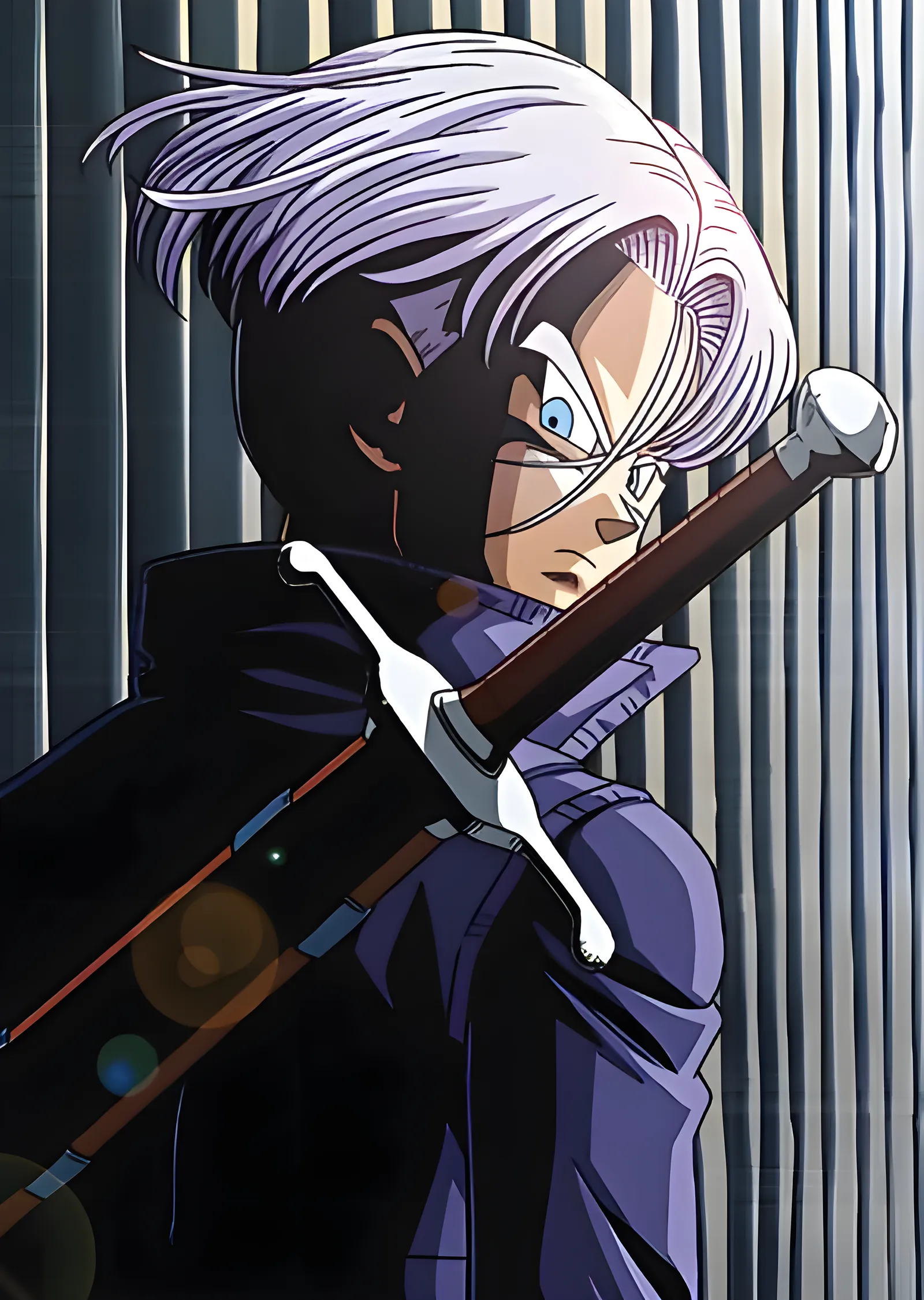 Dragon Ball Z: Trunks metal tablo