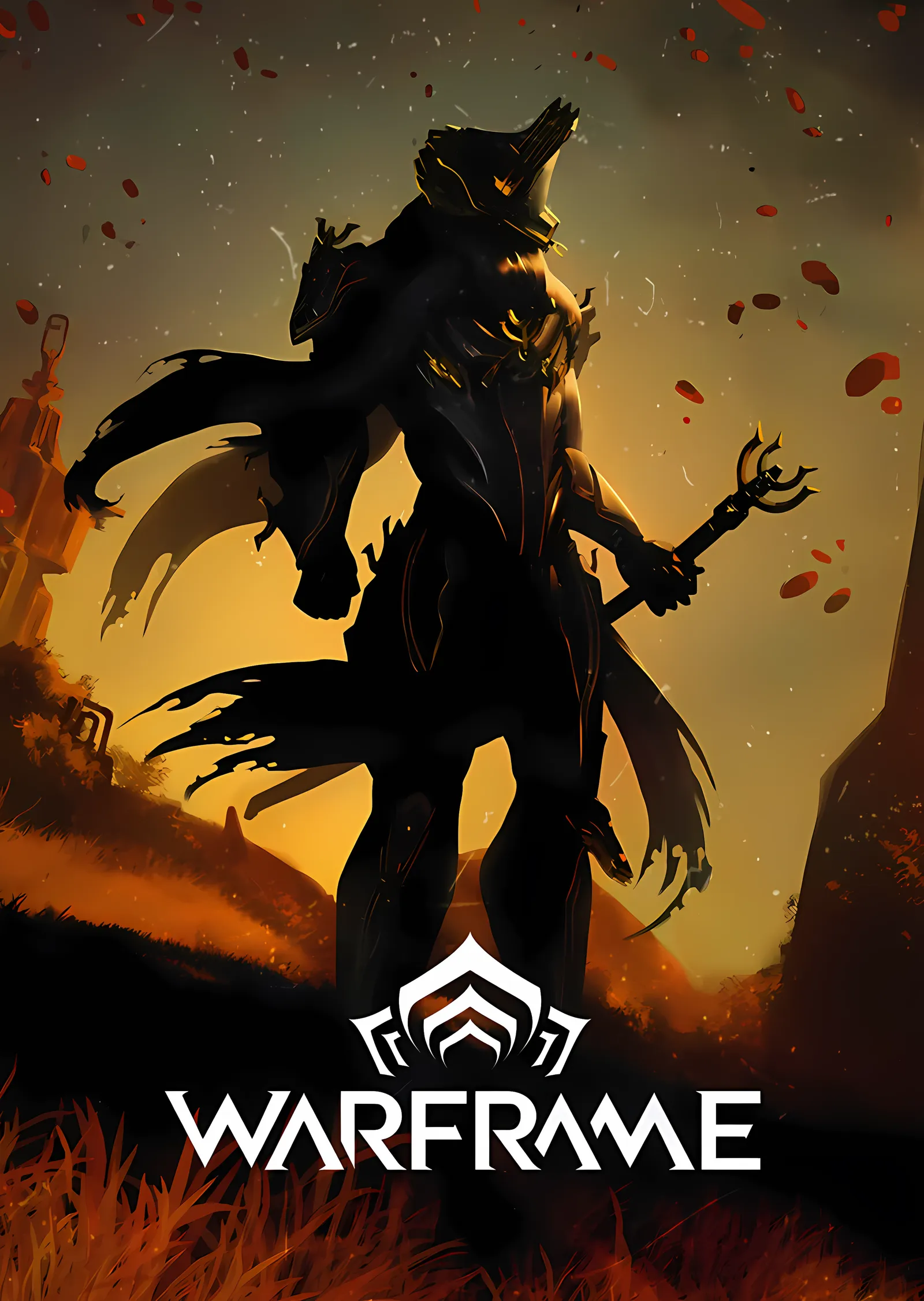 Warframe metal tablo