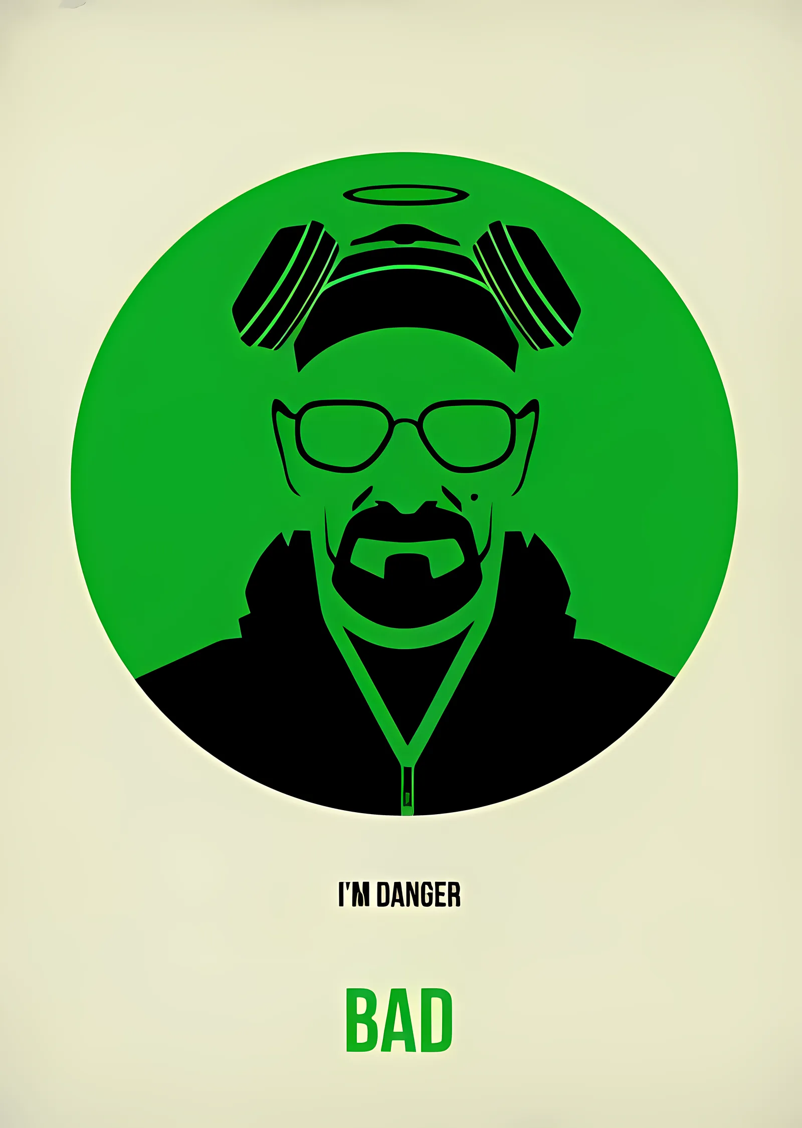 Breaking Bad: Heisenberg Krem Zemin metal tablo