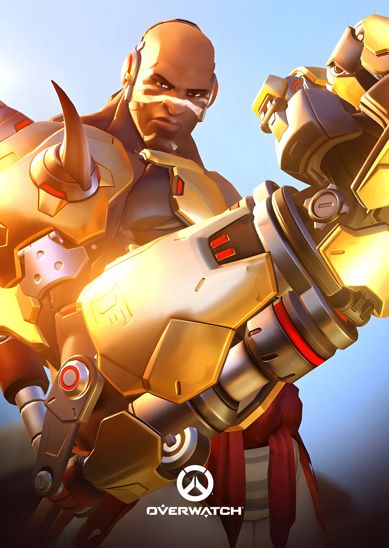 Doomfist - Overwatch metal tablo