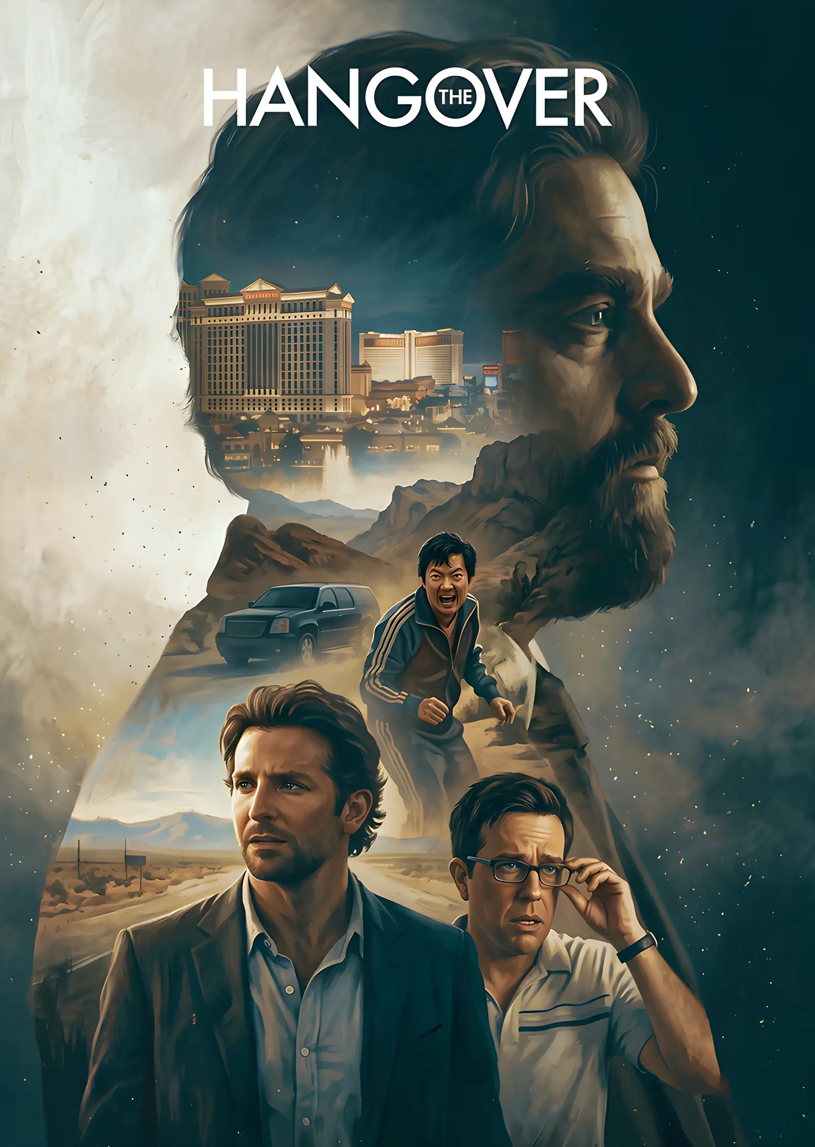 The Hangover - Vegas Sabahı metal tablo