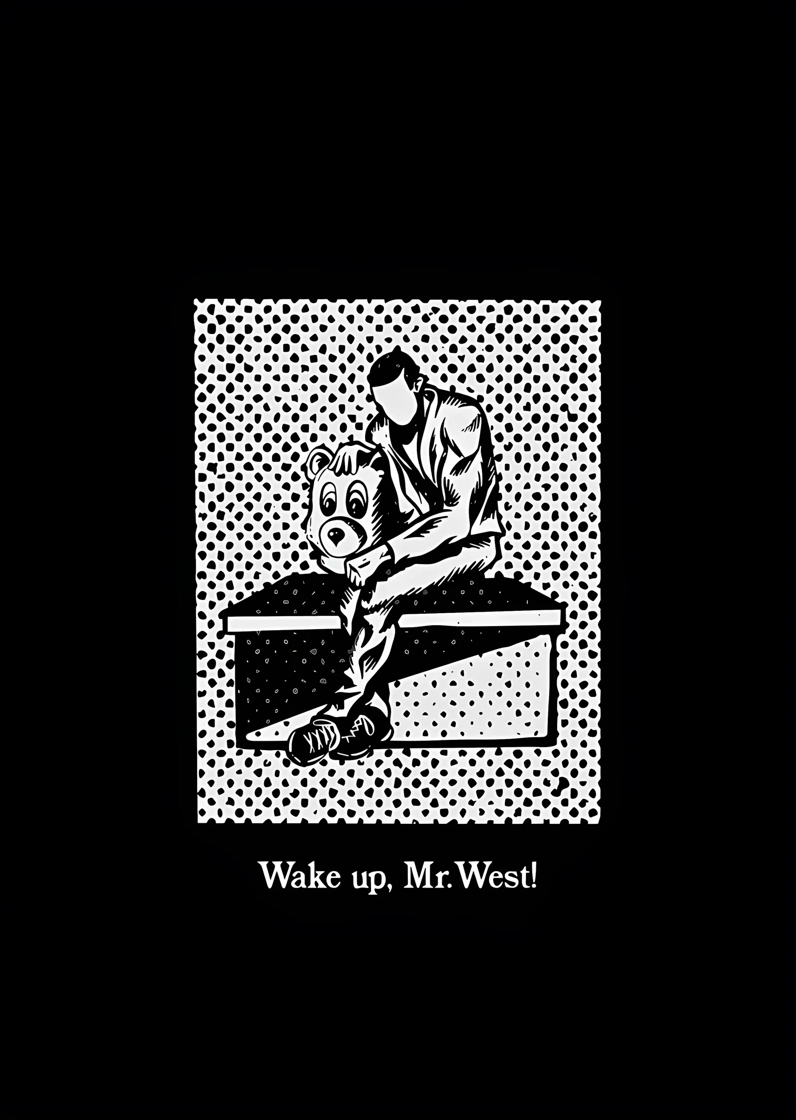 Kanye West - Wake Up Mr. West metal tablo