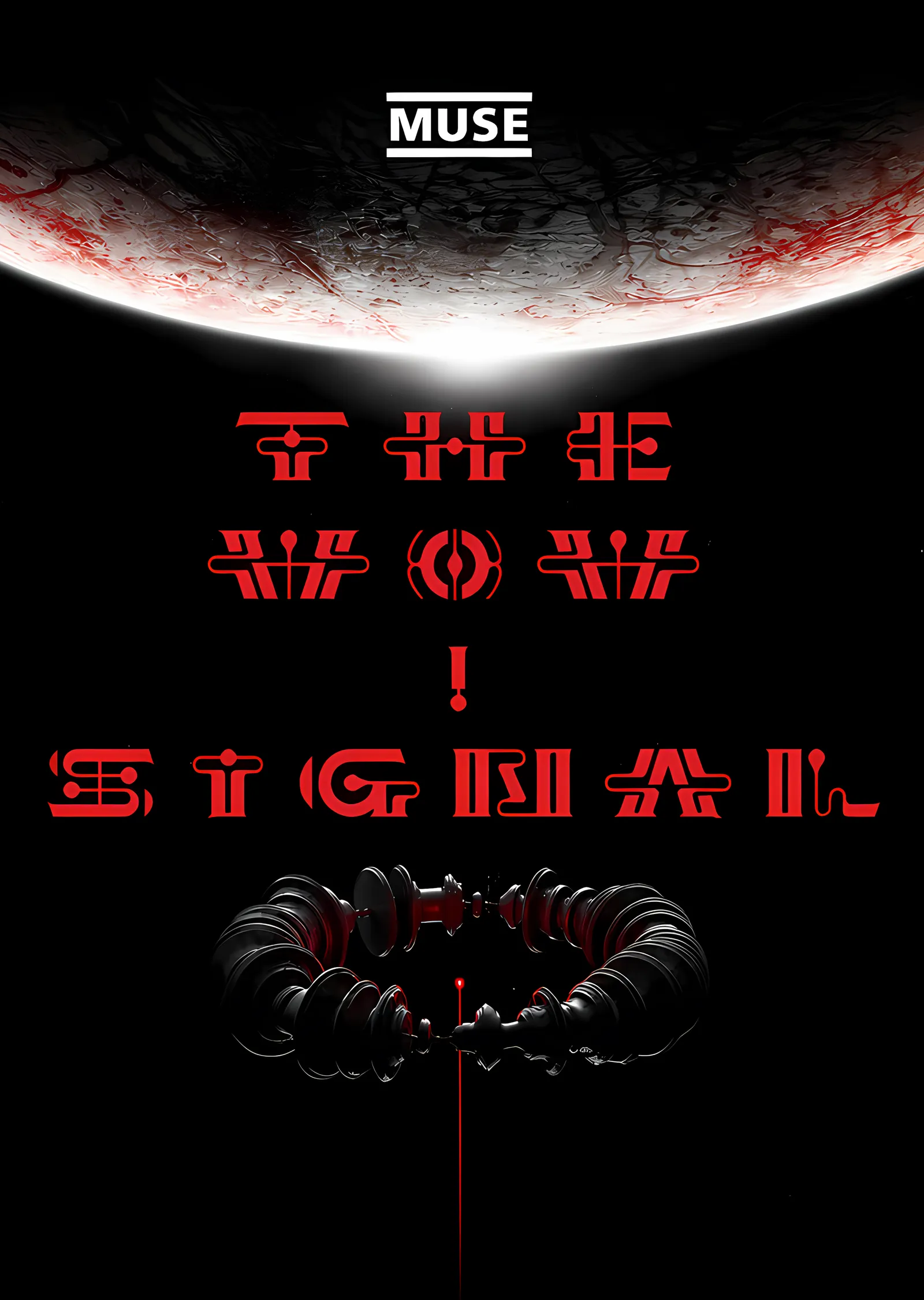 Muse - The 2nd Law metal tablo