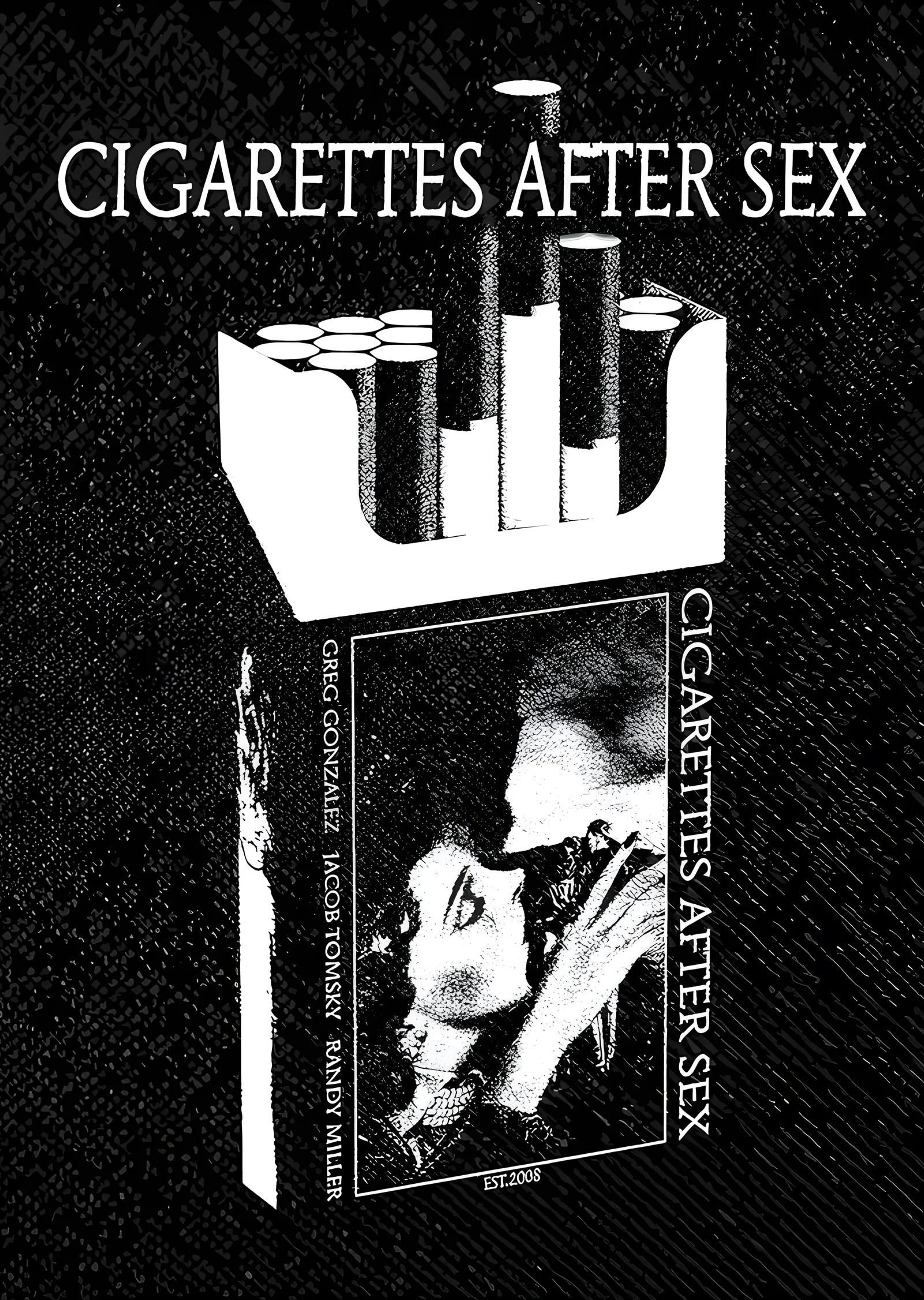 Cigarettes After Sex - Sigara Kutusu metal tablo