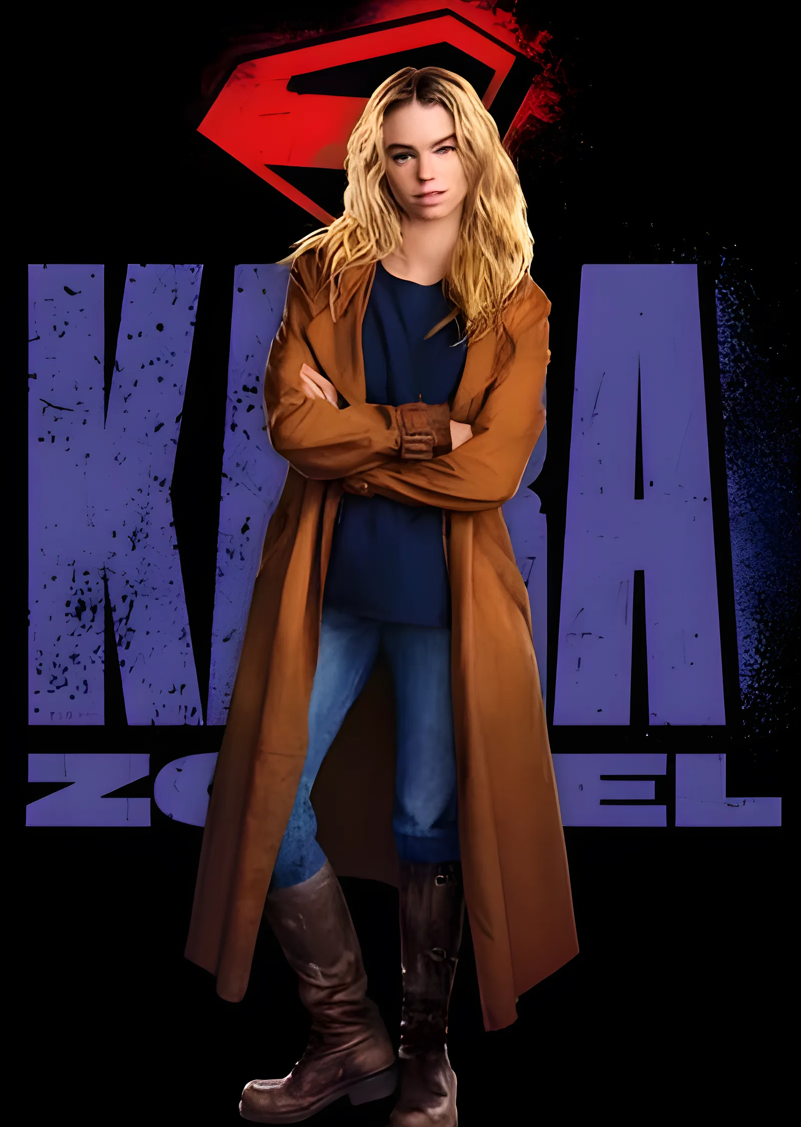 Supergirl: Kara Zor-El metal tablo