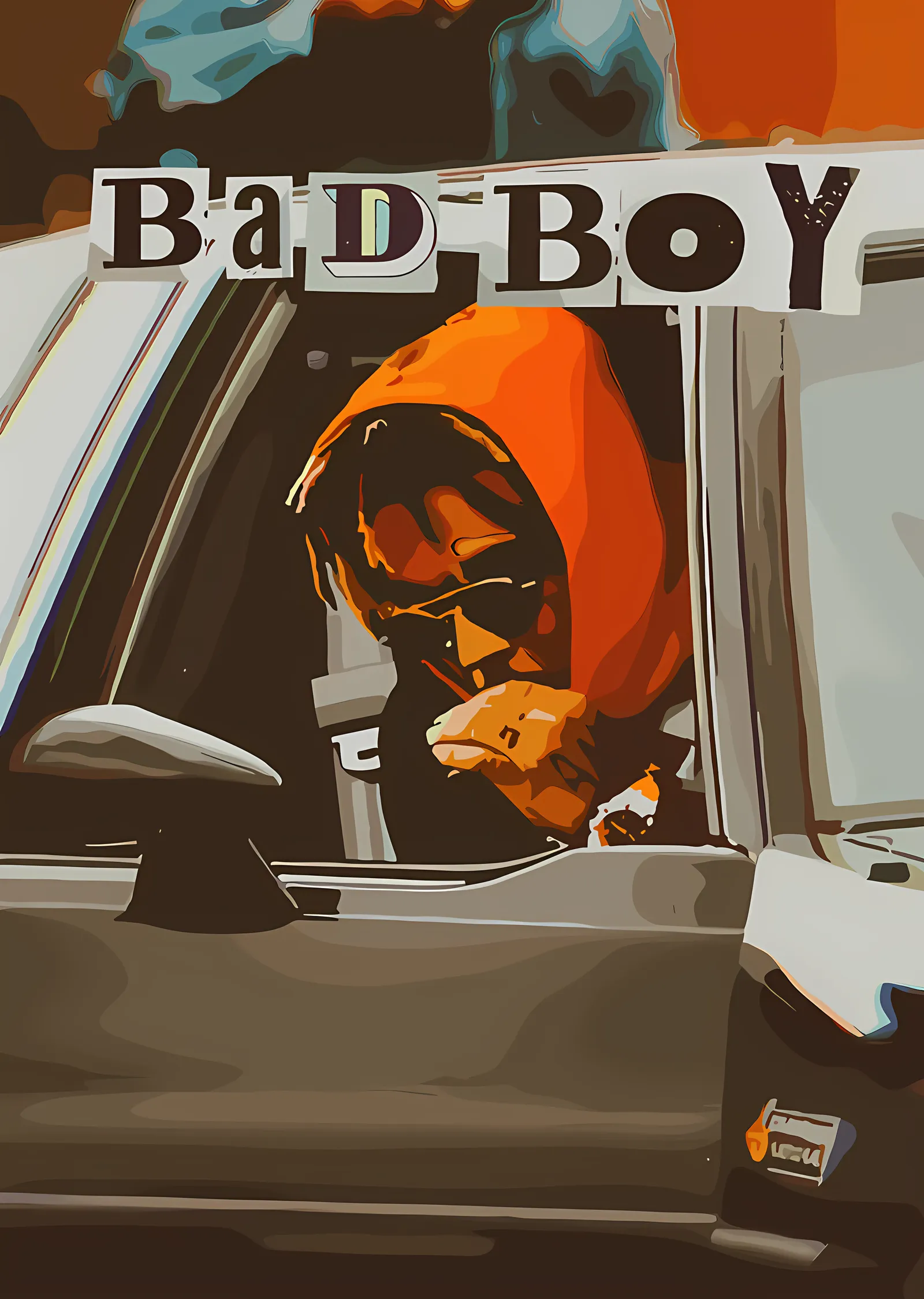 Juice WRLD - Arabada Bad Boy metal tablo