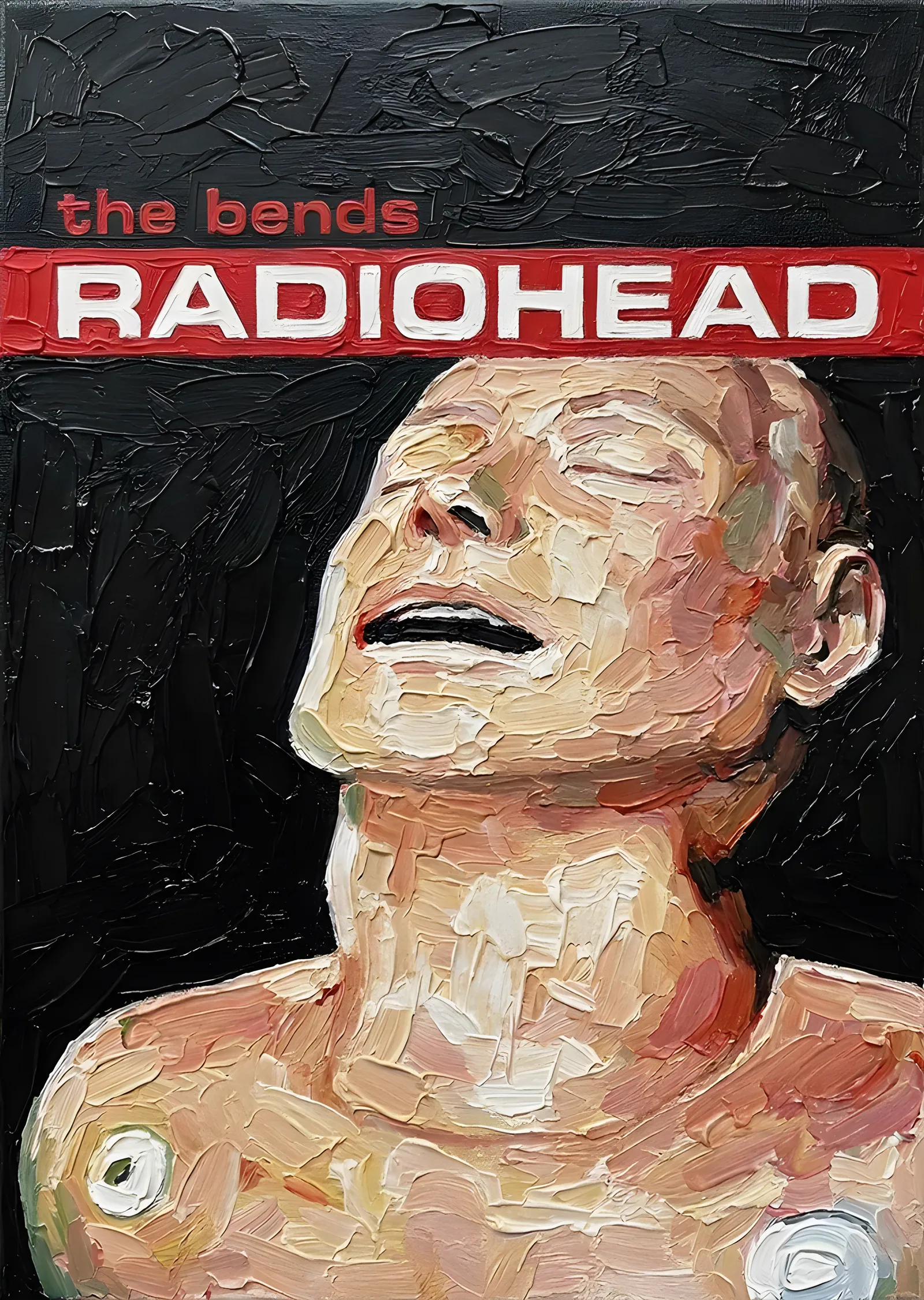 Radiohead - The Bends metal tablo