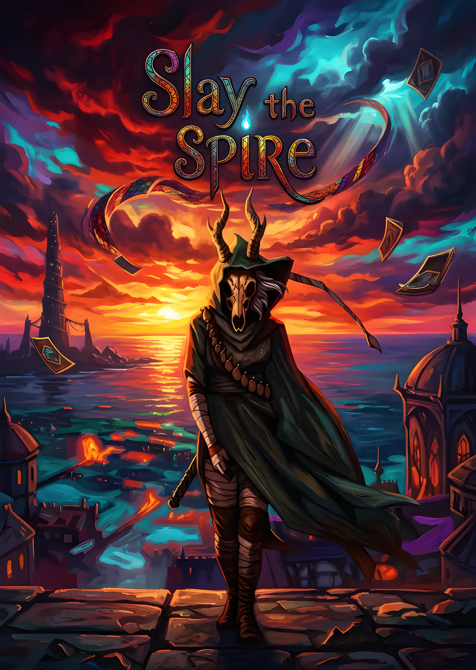 Slay the Spire metal tablo