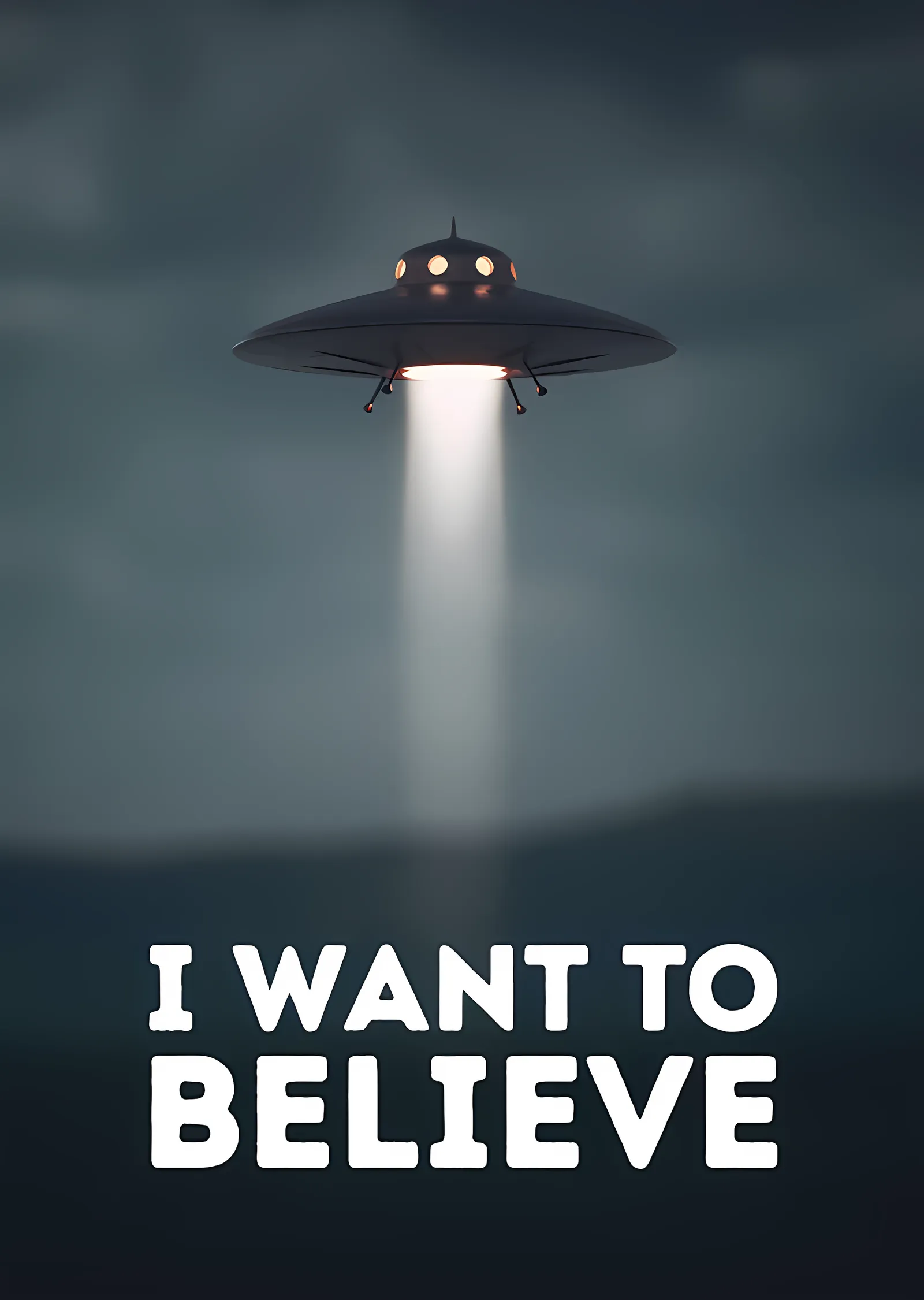 The X-Files - Uçandaire Işığı metal tablo