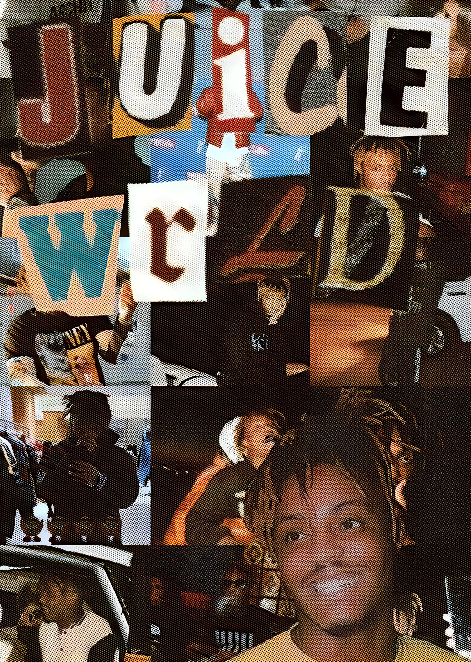 Juice WRLD - Kesik Harf Kolajı metal tablo