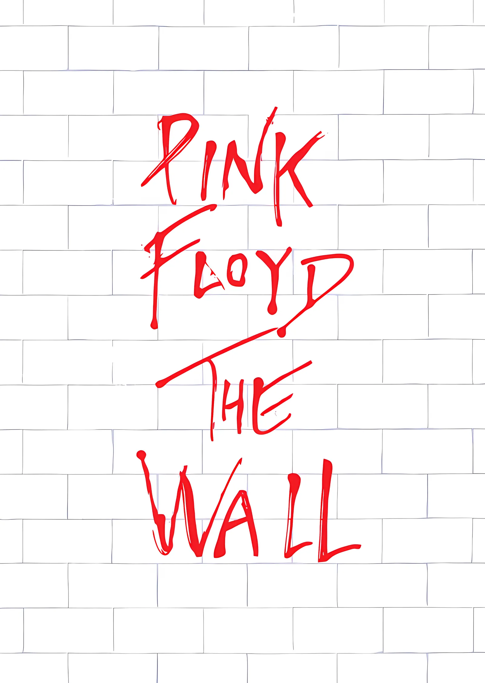 Pink Floyd - The Wall: Tuğla Duvar metal tablo