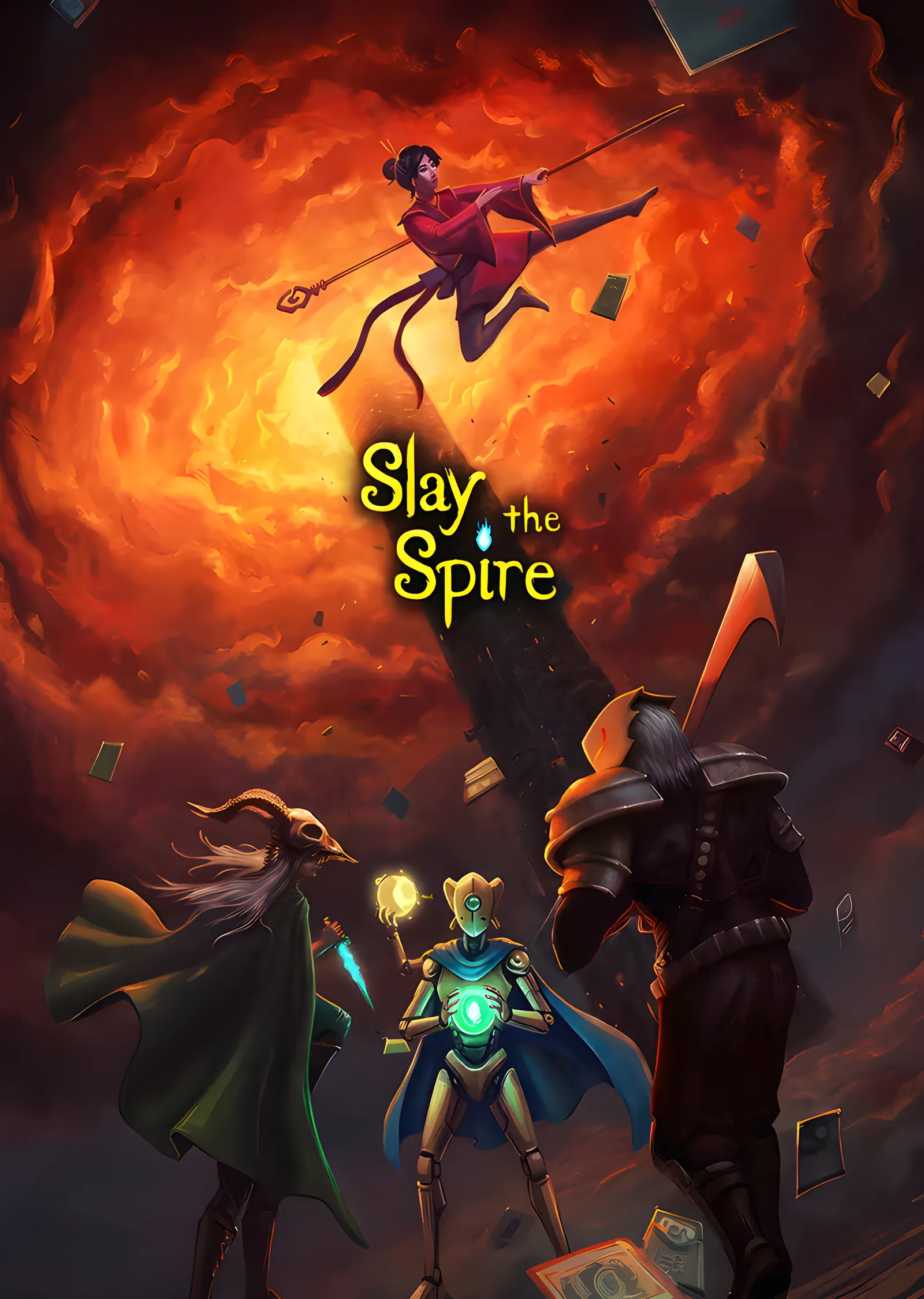 Slay the Spire - Karakterler metal tablo
