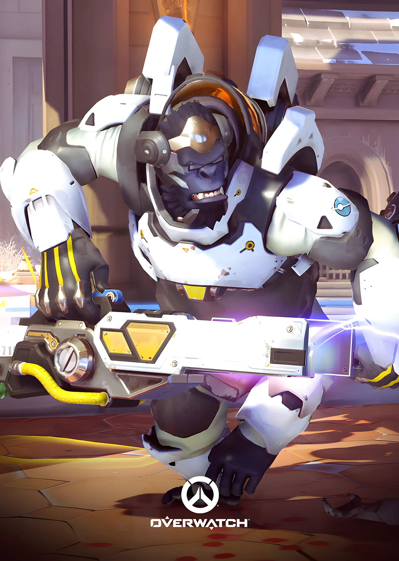 Orisa - Overwatch metal tablo