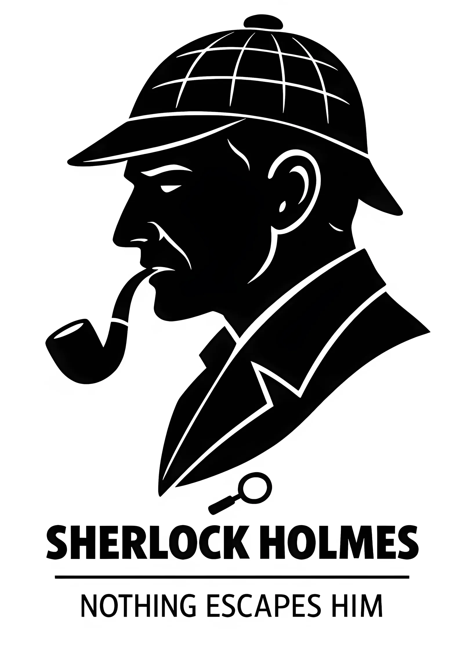 Sherlock Holmes - Nothing Escapes Him metal tablo