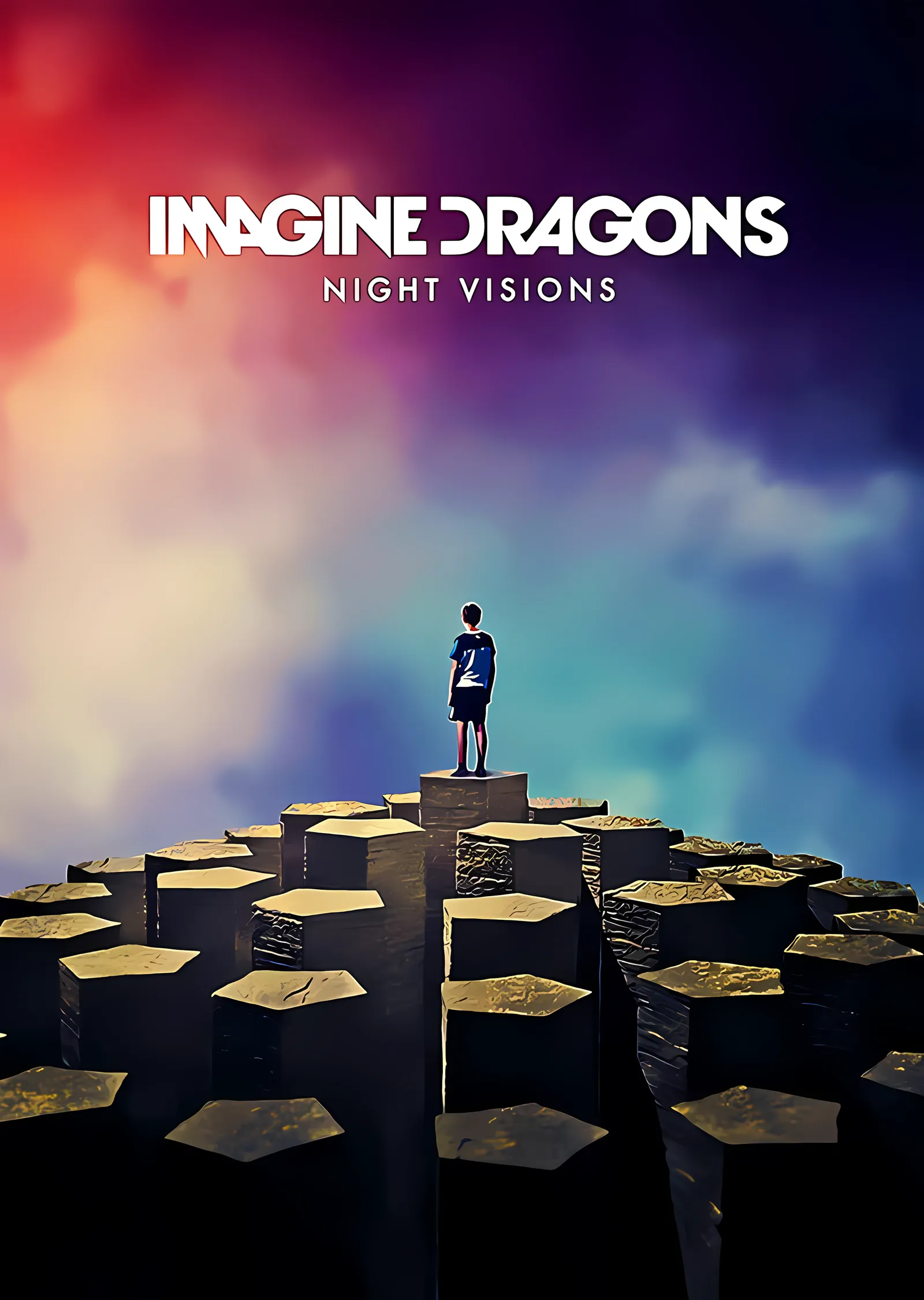 Imagine Dragons - Night Visions metal tablo