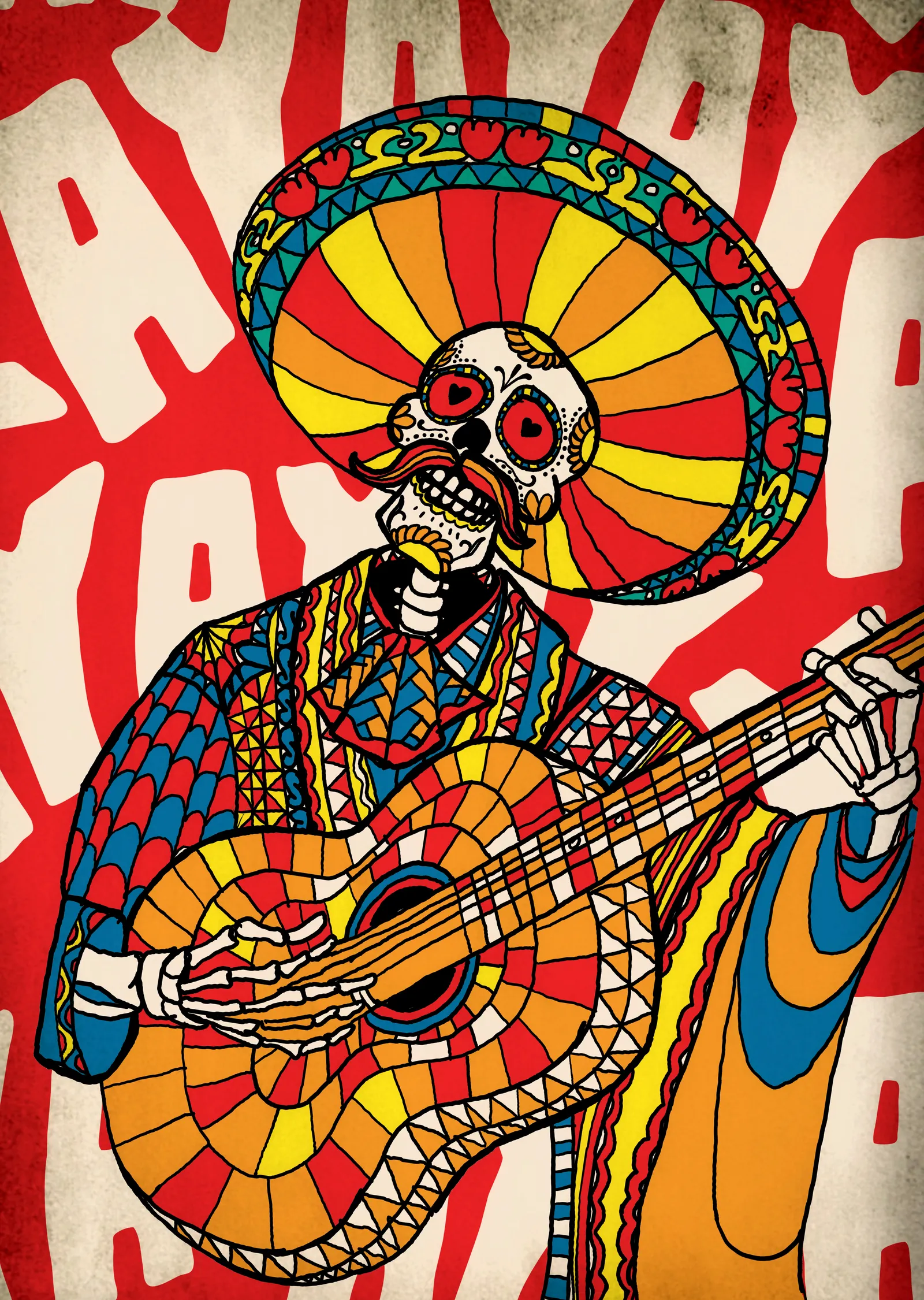 Mariachi metal tablo