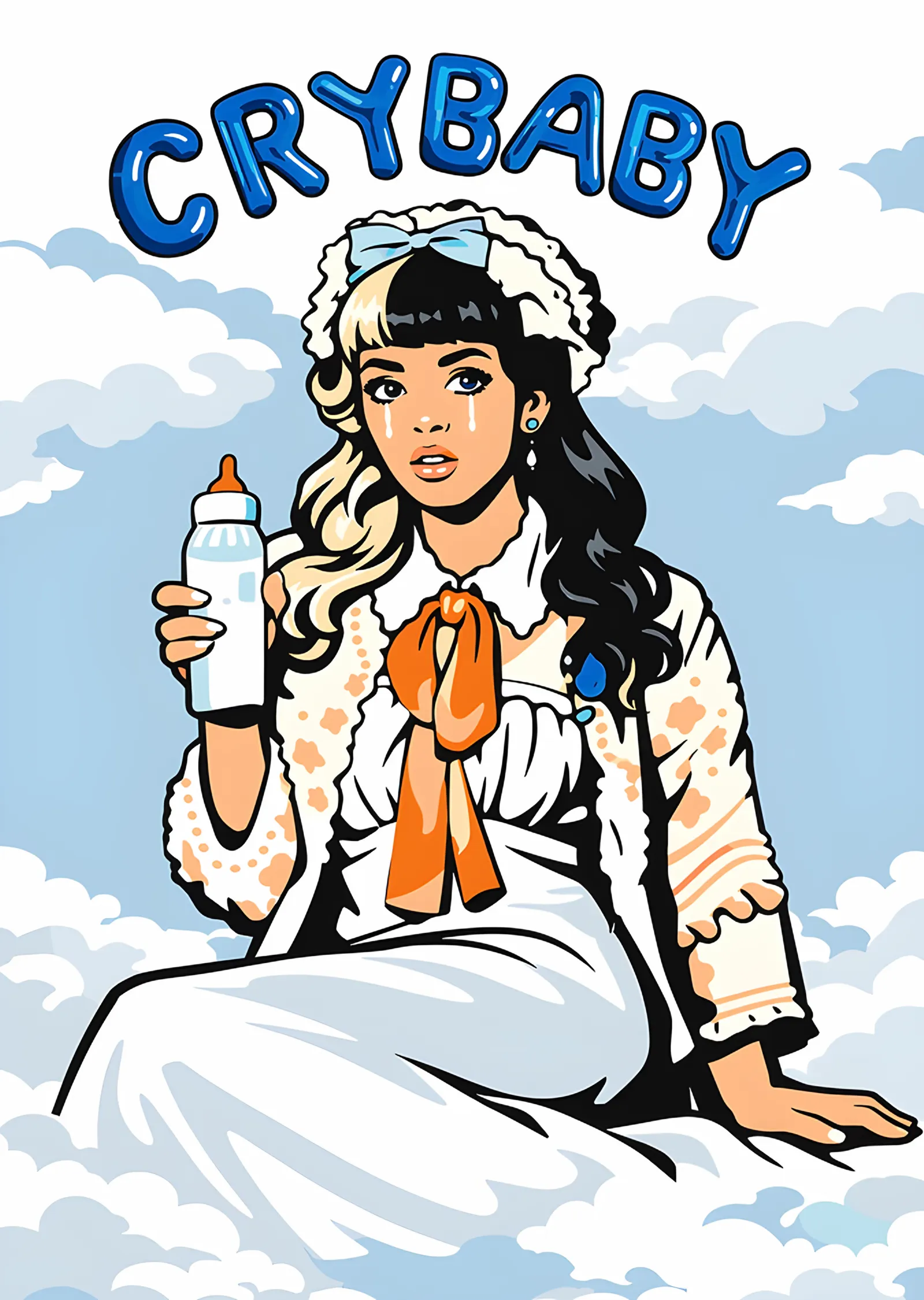 Melanie Martinez - Crybaby metal tablo