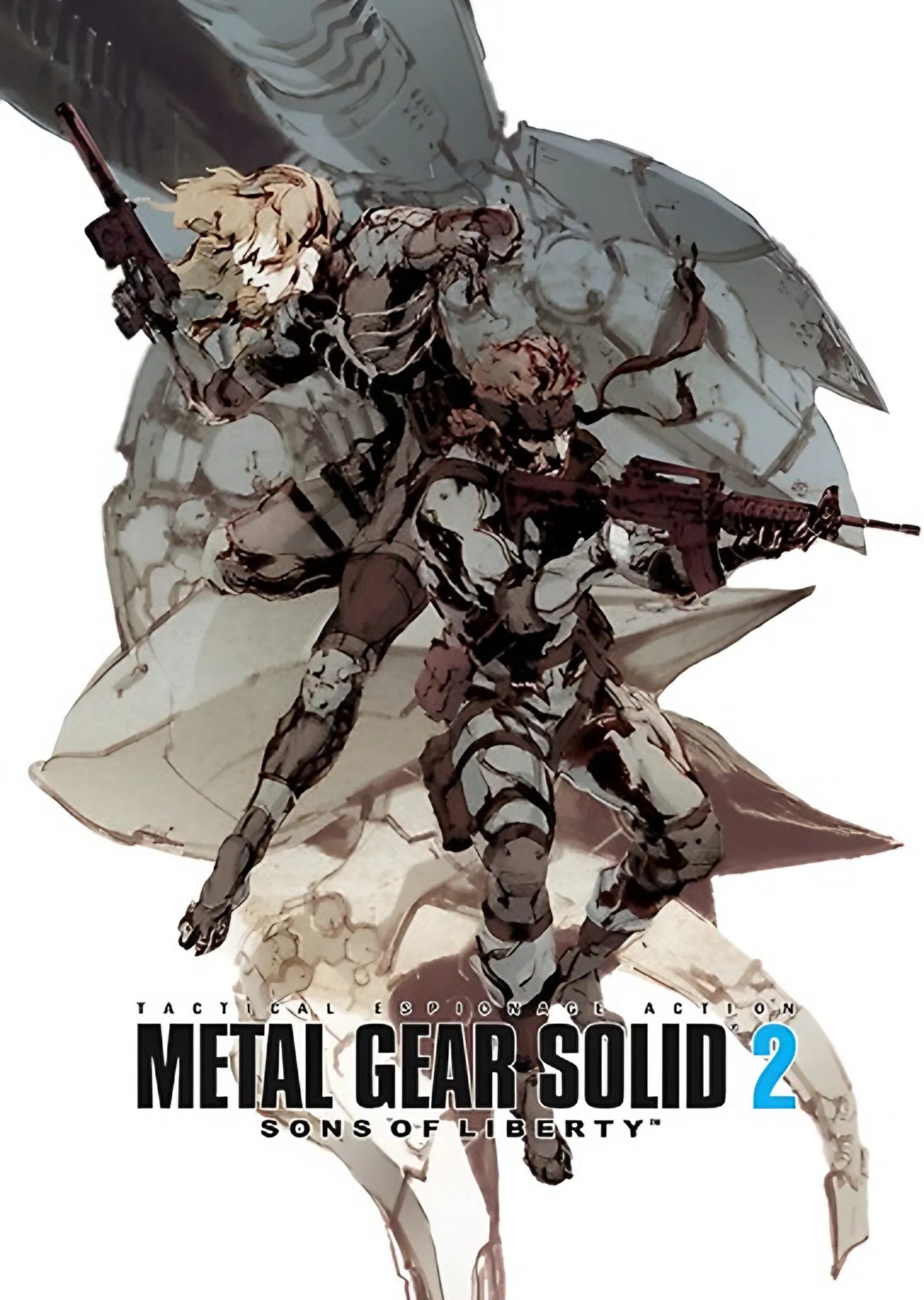 Metal Gear Solid 2 - Sons of Liberty metal tablo