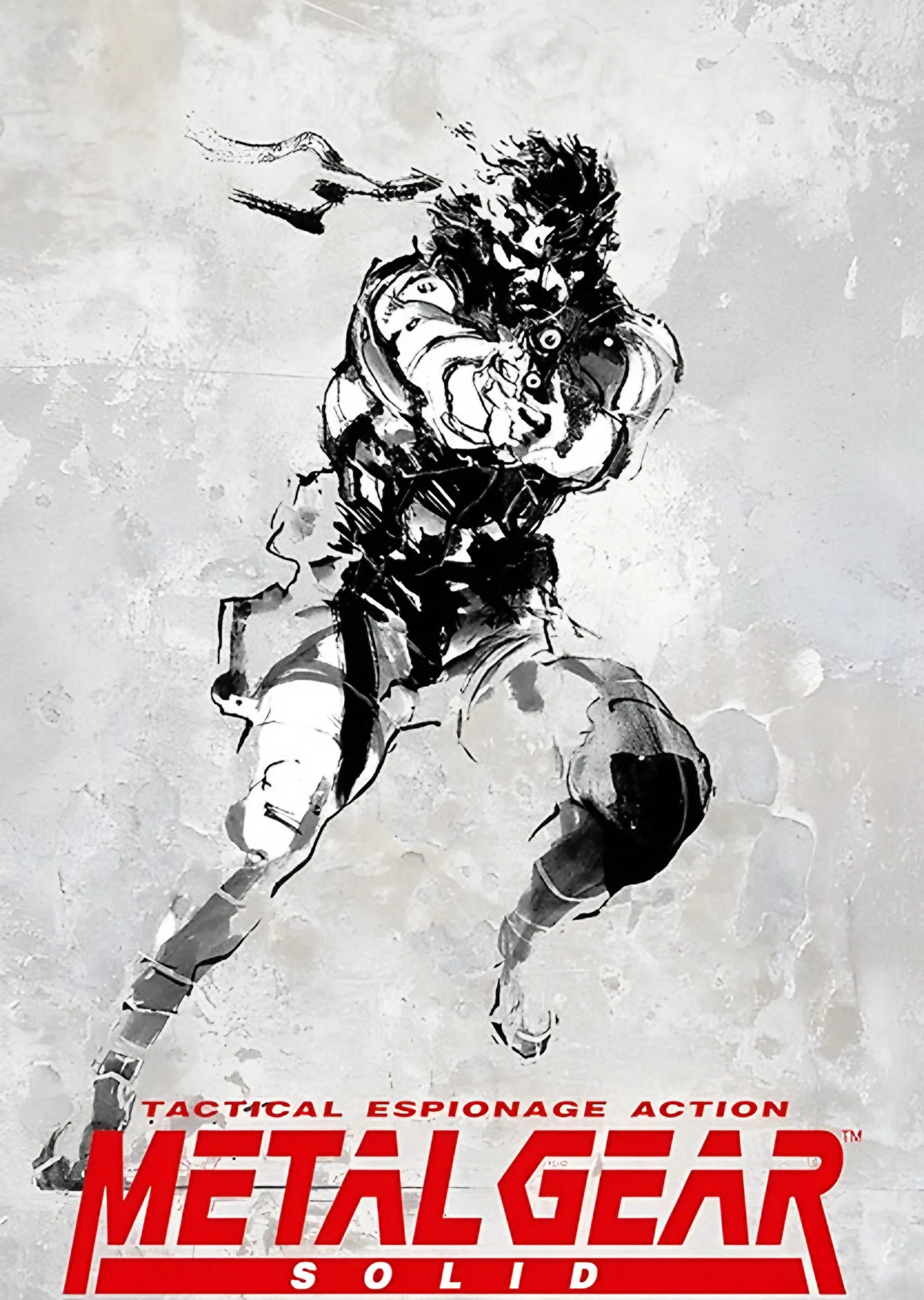 Metal Gear Solid - Eskiz metal tablo