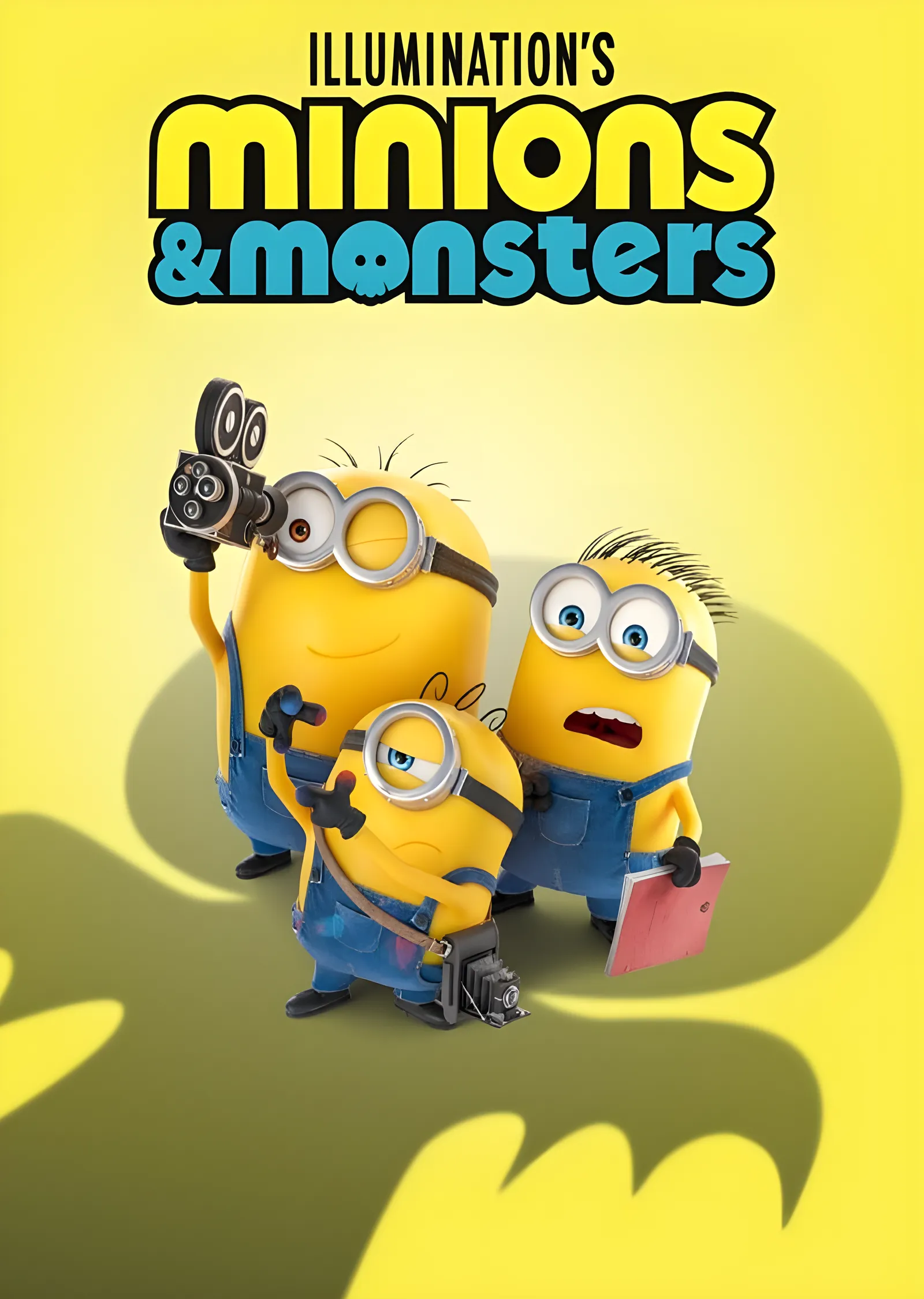 Minions - Canavar Gölgesi metal tablo
