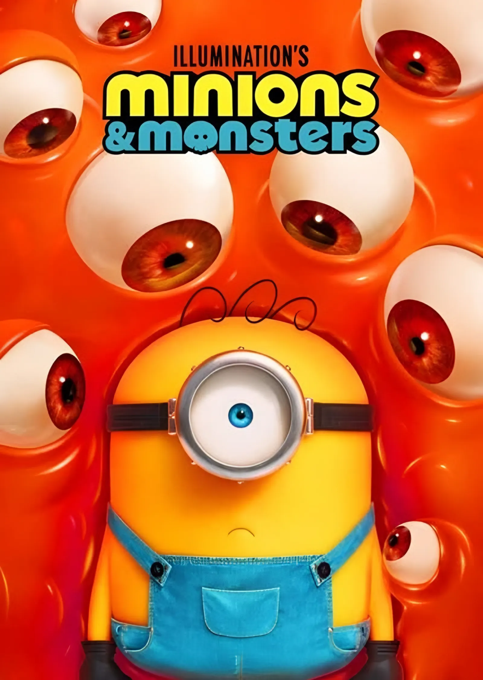 Minions & Monsters - Gözler metal tablo