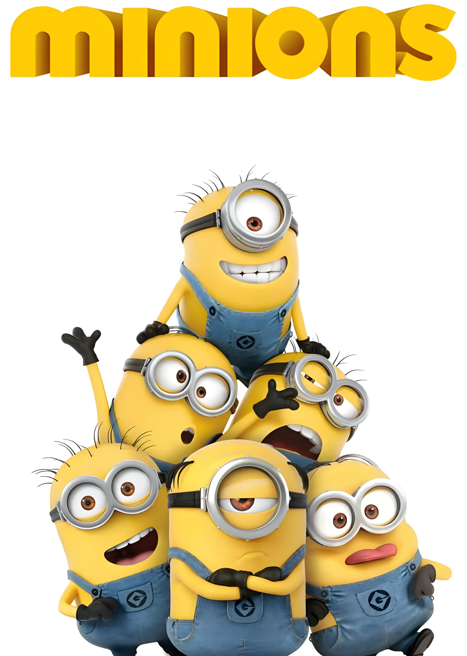 Minions - Piramit metal tablo