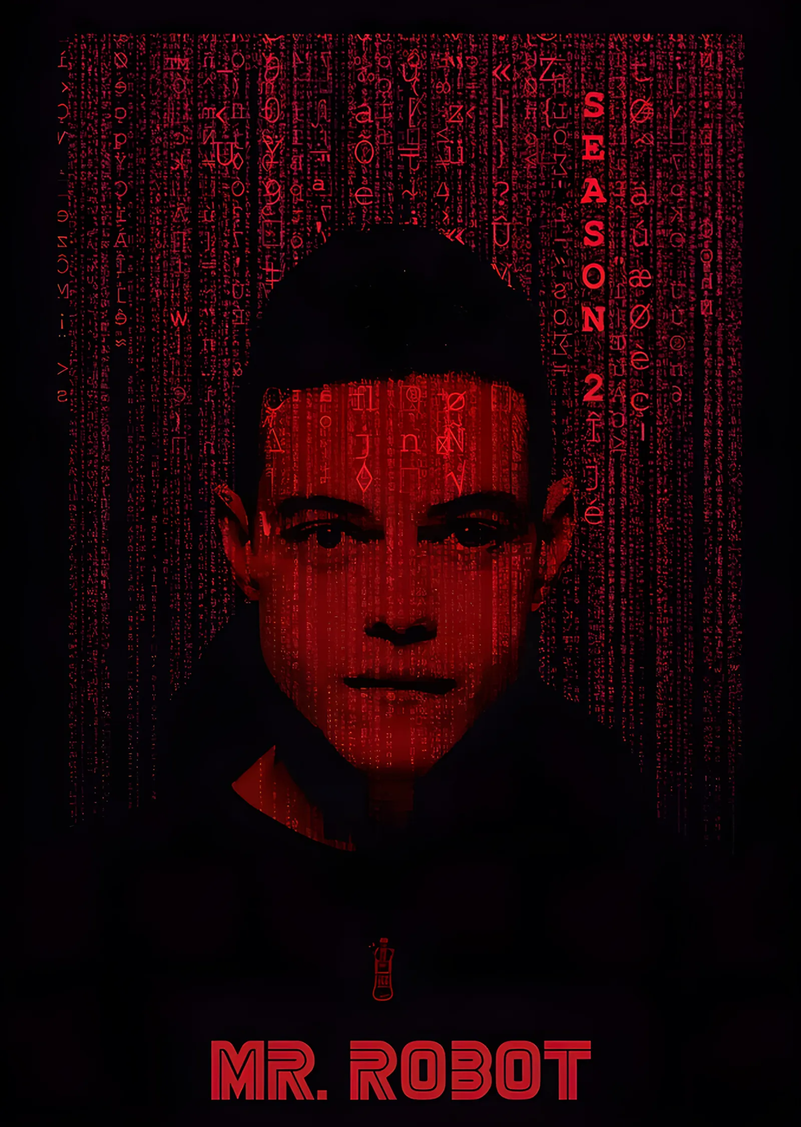Mr. Robot İkinci Sezon metal tablo
