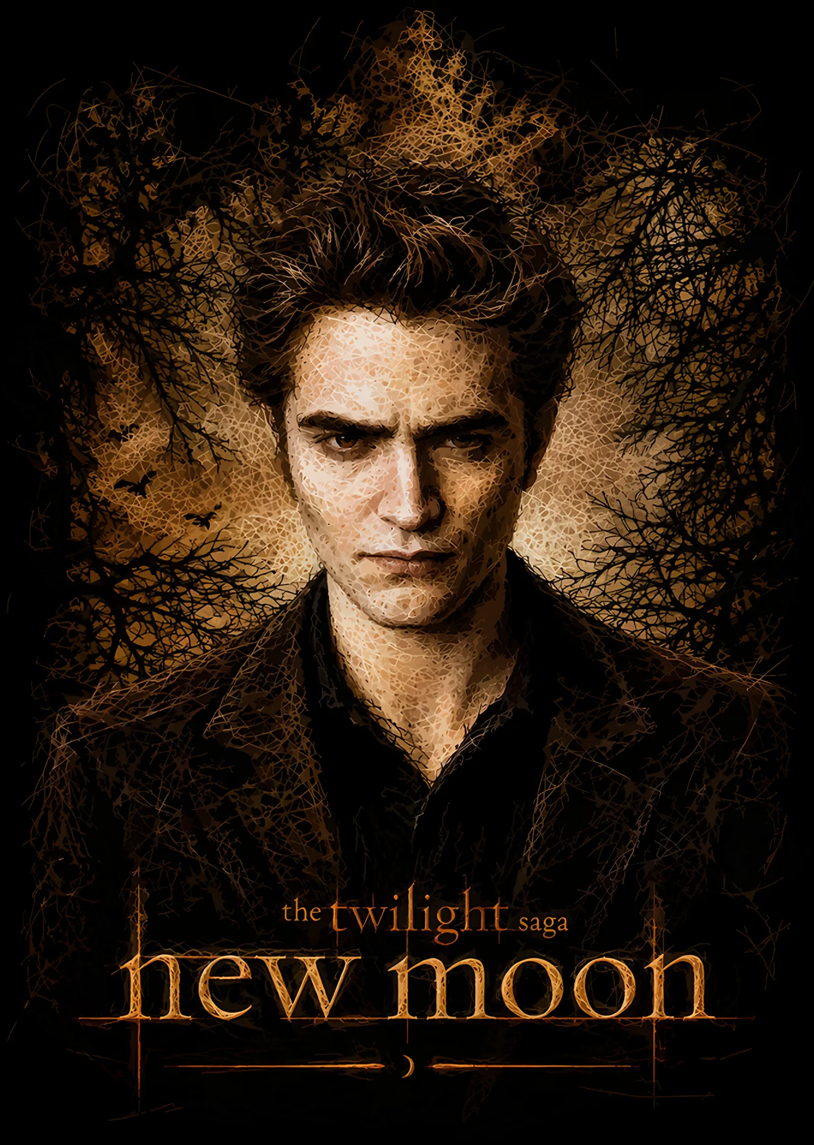 New Moon Edward Cullen metal tablo
