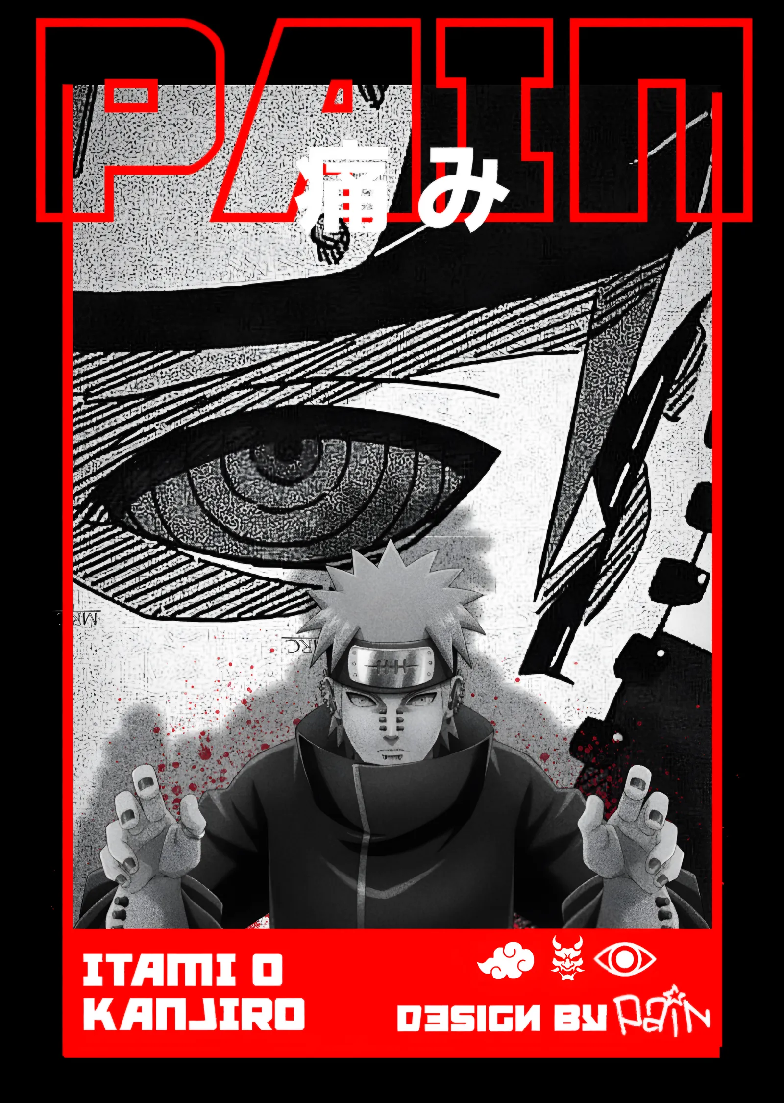 Pain - Itami o Kanjiro metal tablo