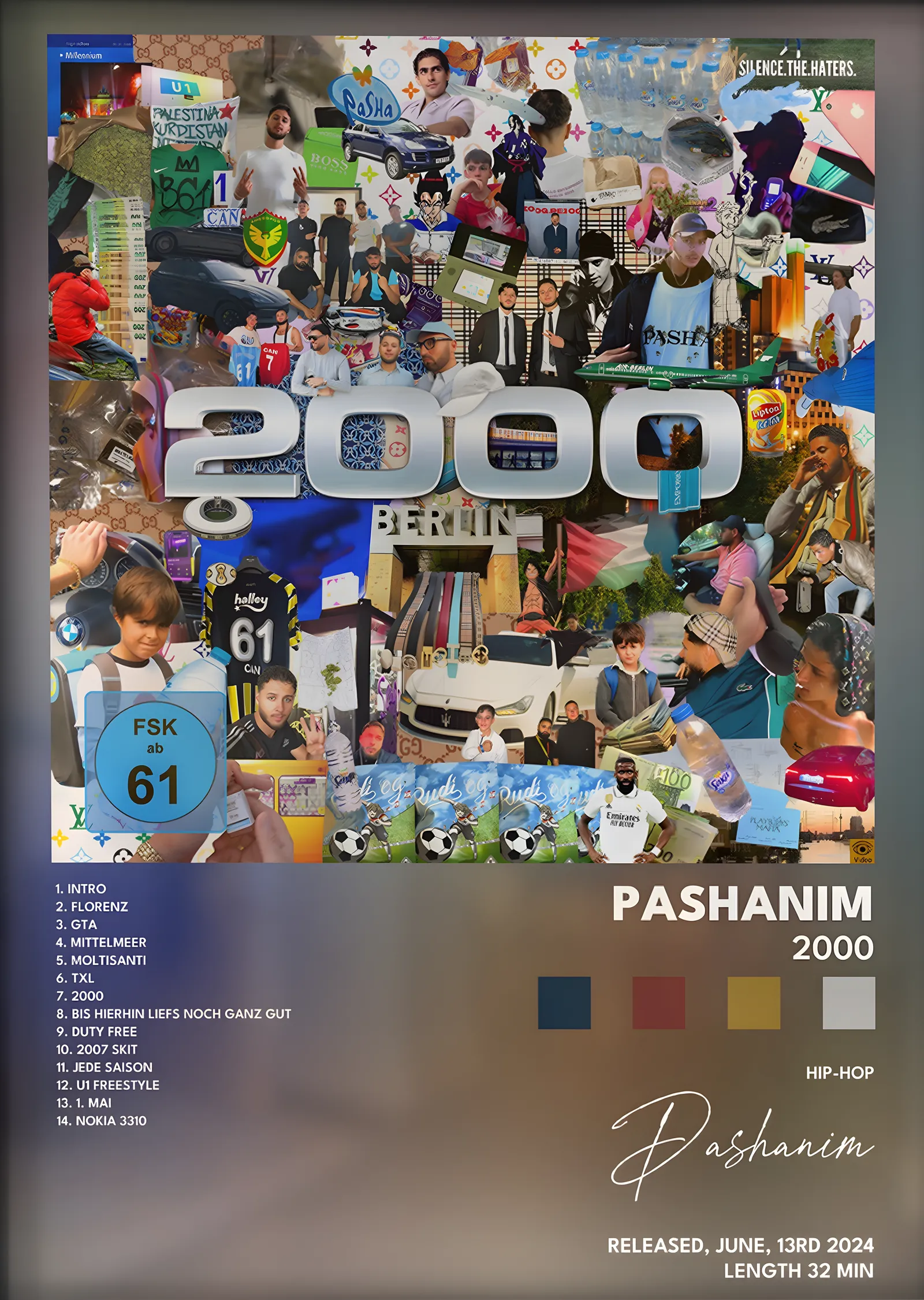 Pashanim: 2000 metal tablo