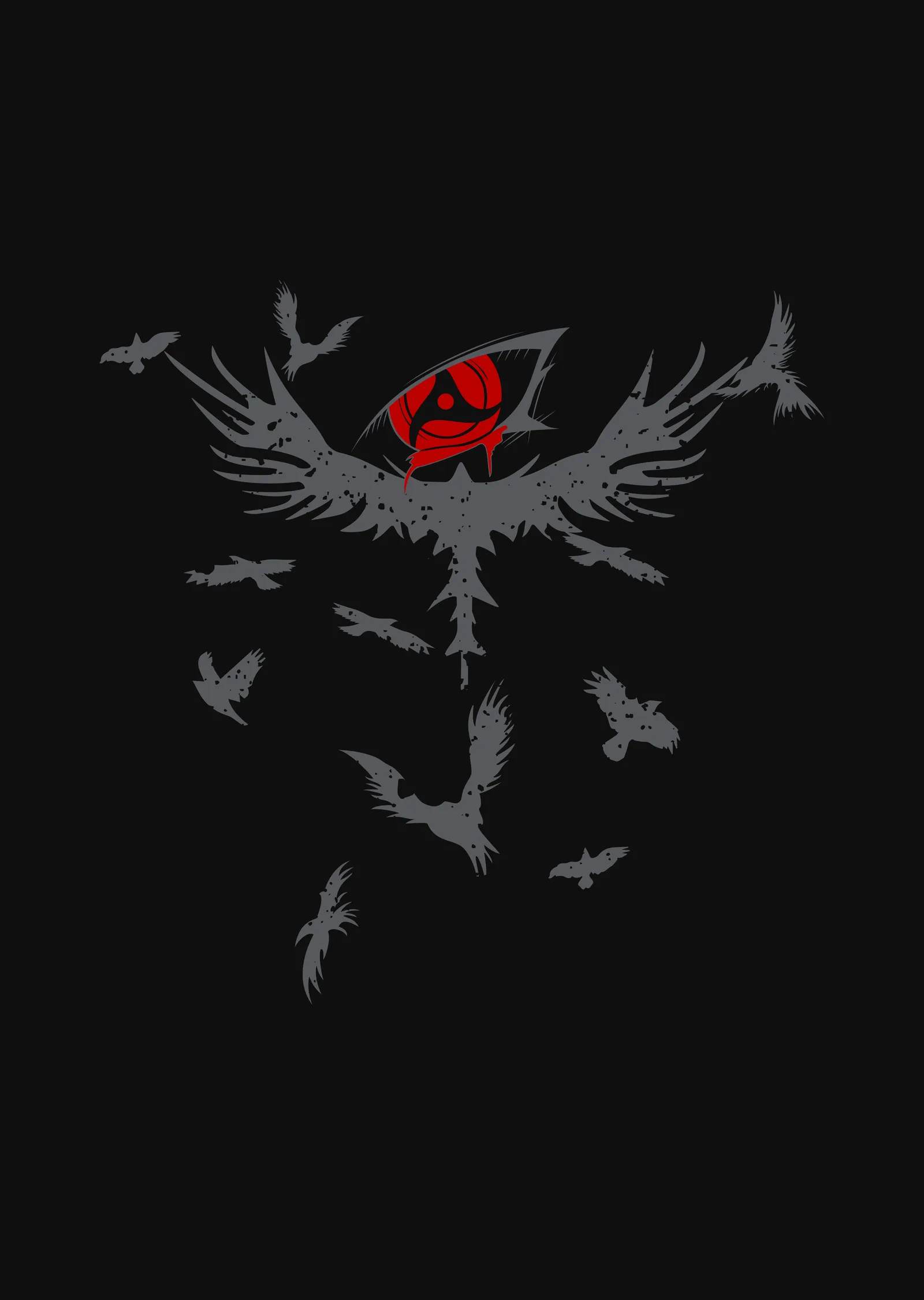 Naruto - Uchiha Klanı: Kuzgun Amblemi metal tablo