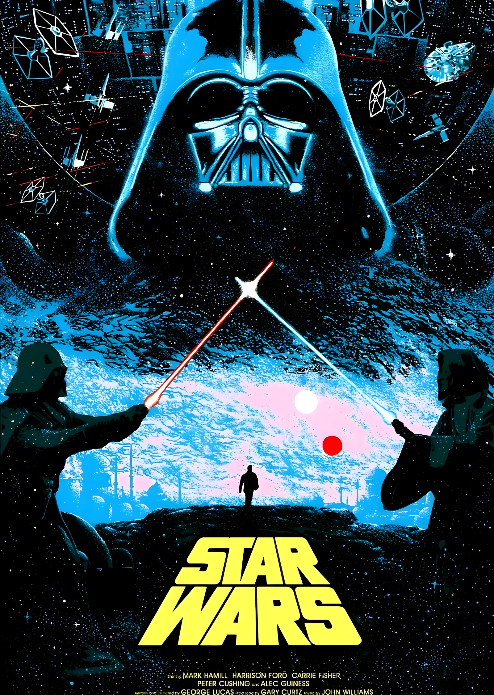 Star Wars: Darth Vader'ın Yükselişi metal tablo