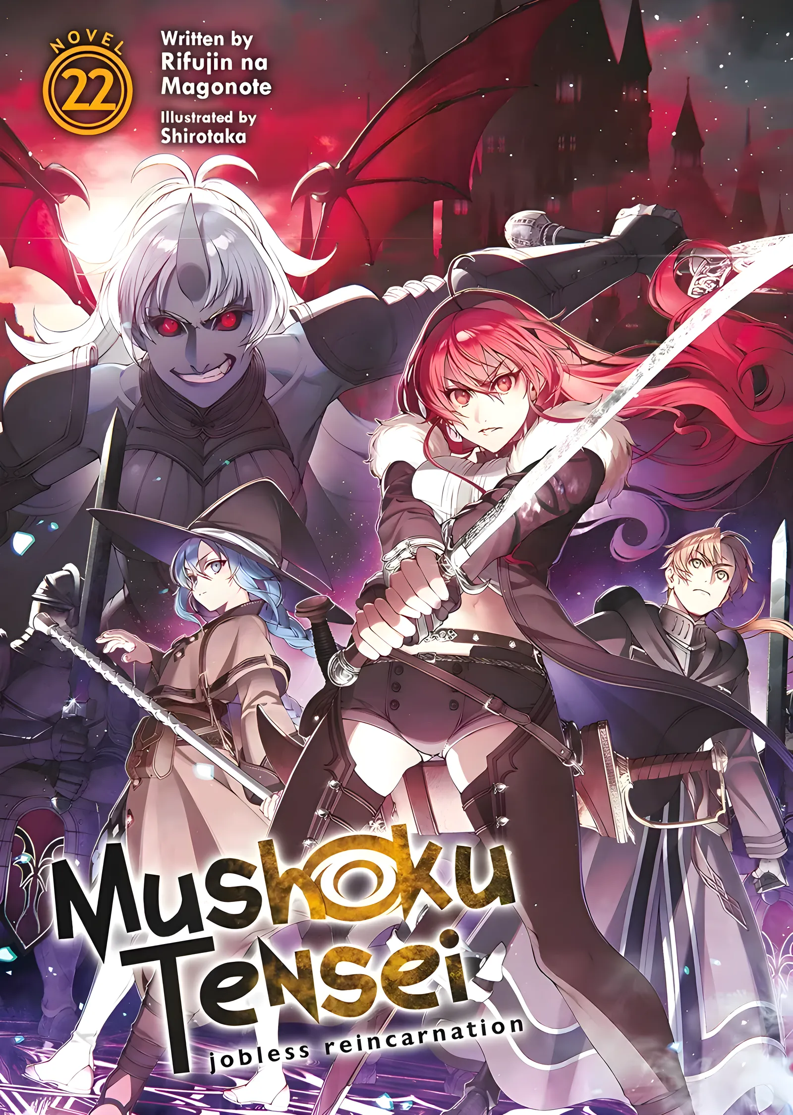 Mushoku Tensei: Jobless Reincarnation Cilt 22 metal tablo