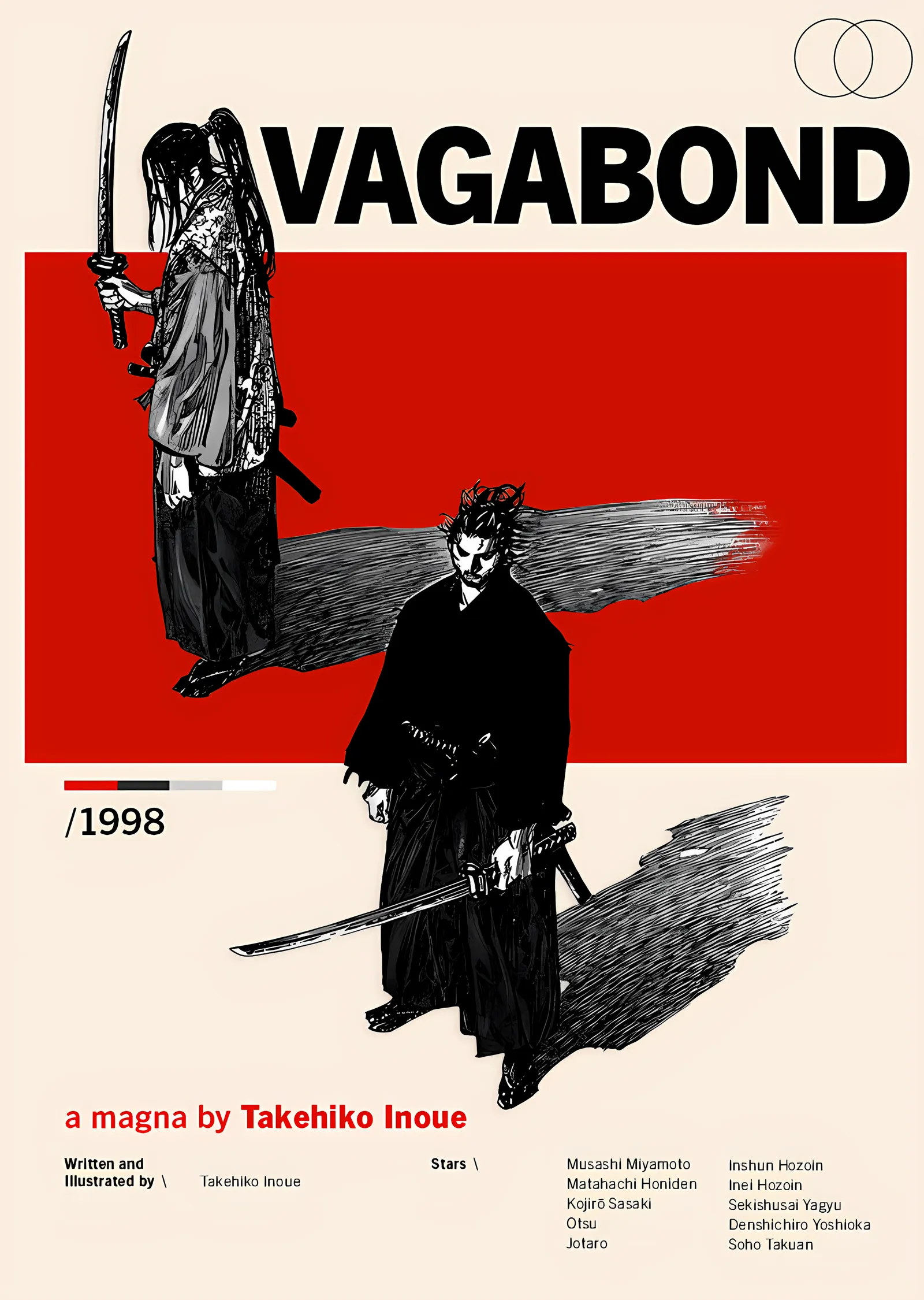 Vagabond metal tablo