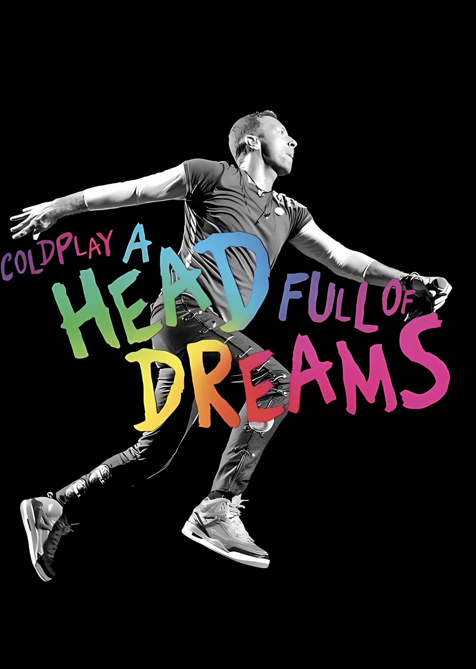 Coldplay: A Head Full of Dreams · Dans Eden Figür metal tablo
