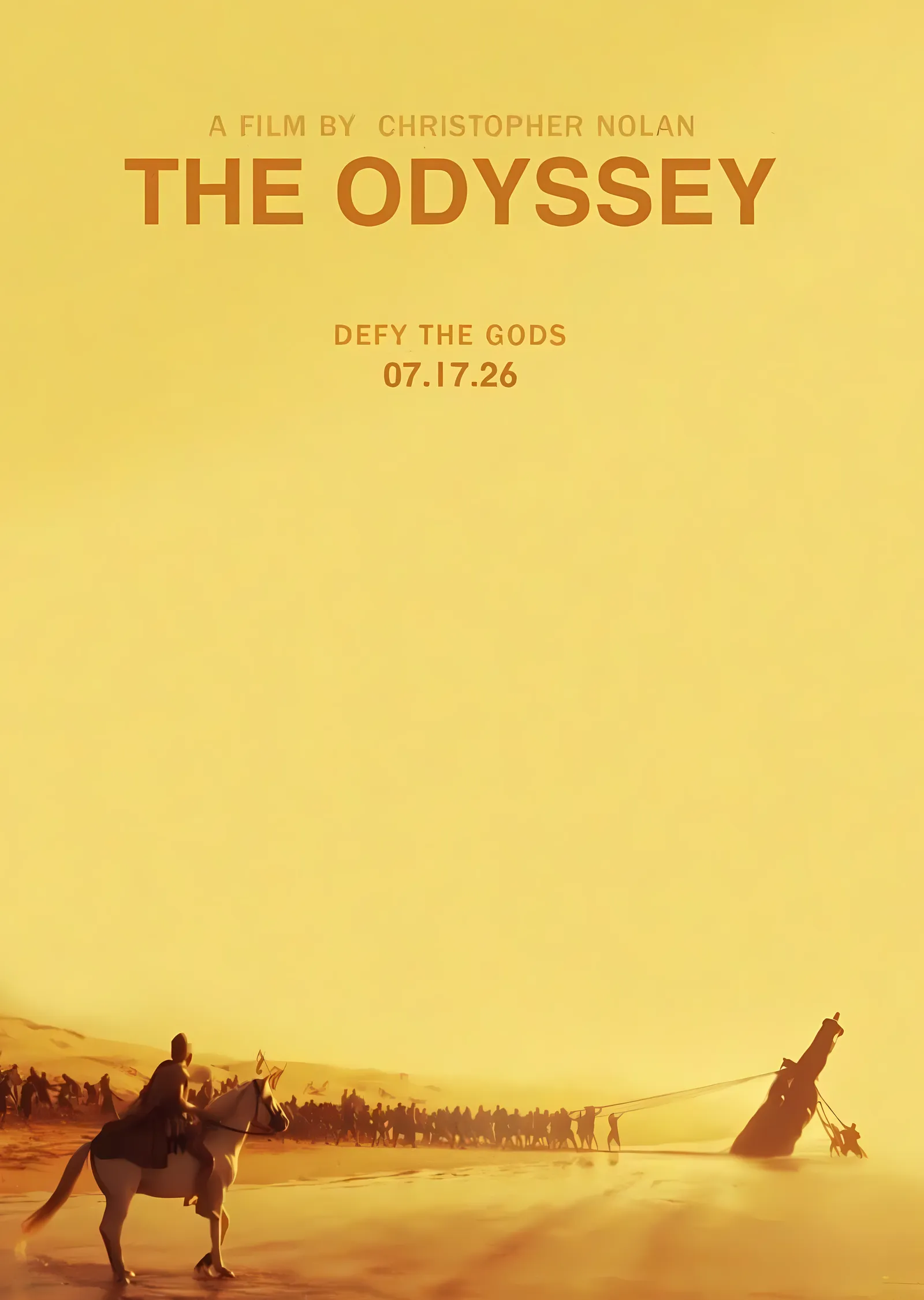 The Odyssey: Tanrıları Defetmek metal tablo