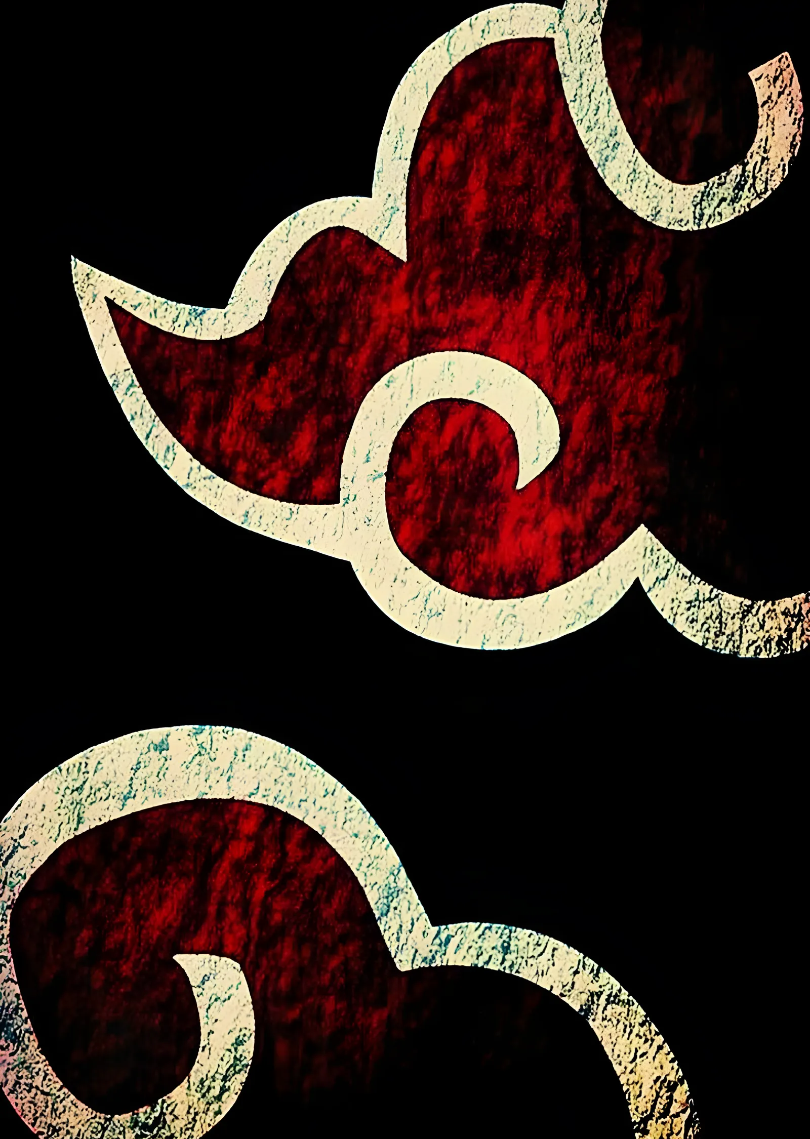 Akatsuki Bulutu metal tablo