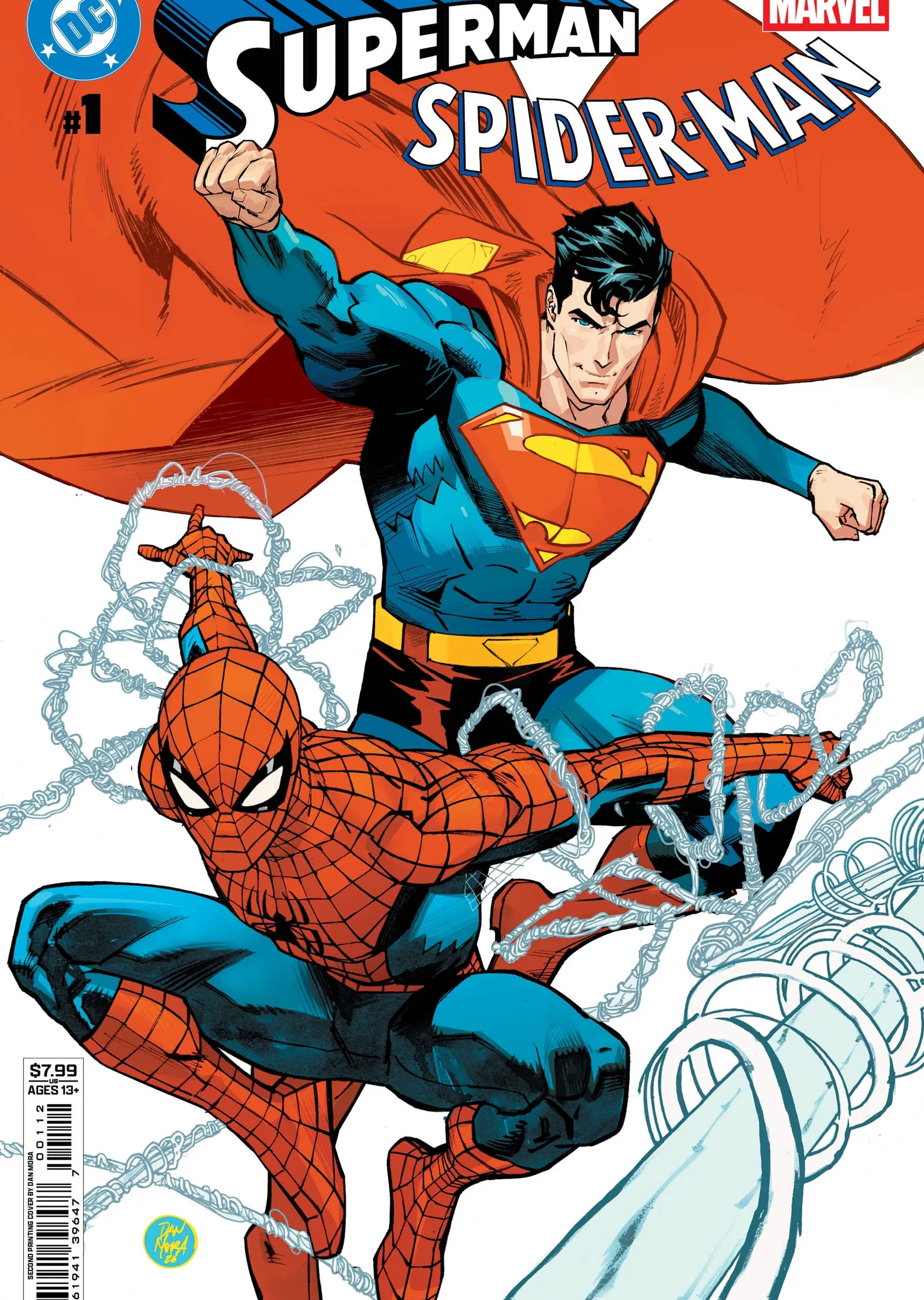 Superman ve Spider-Man metal tablo