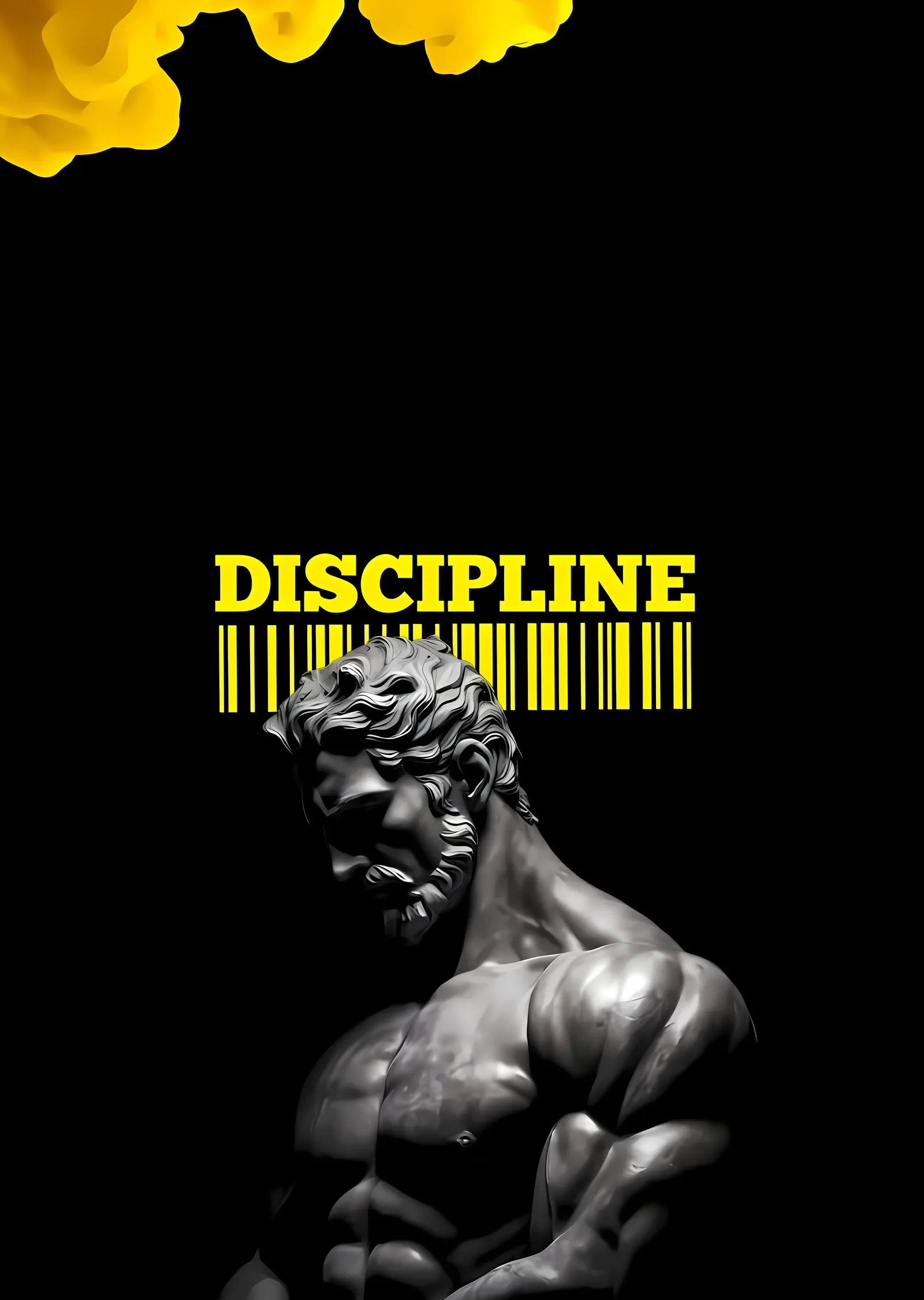 Discipline: Vücut ve Dışgörünüm metal tablo