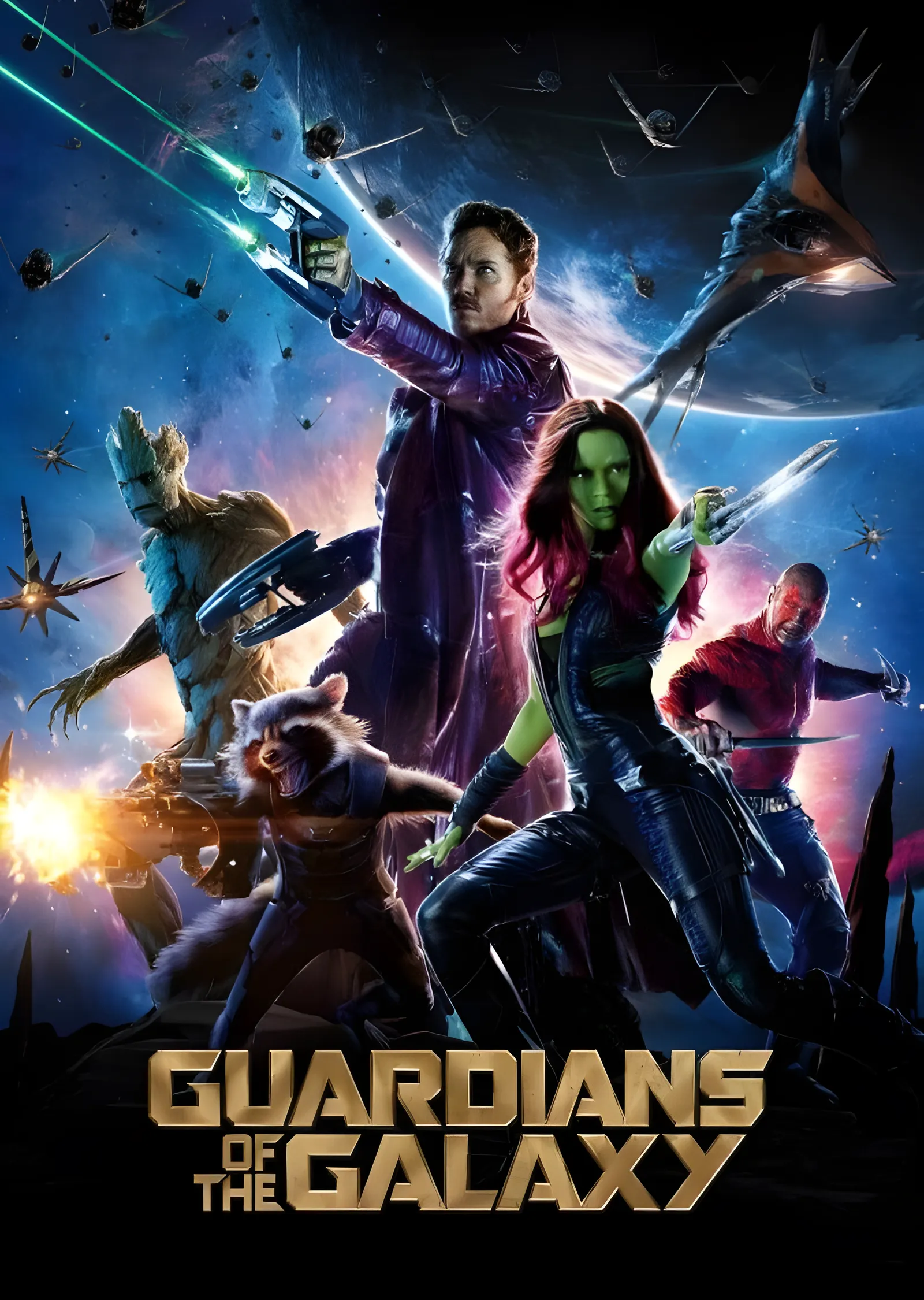 Guardians of the Galaxy metal tablo