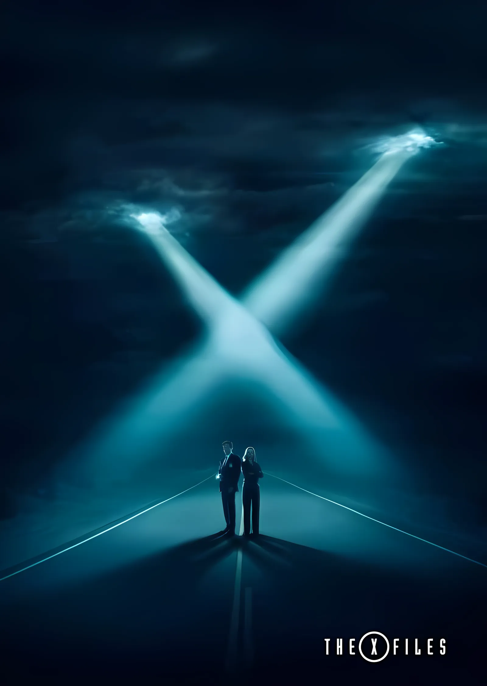 The X-Files · Işık Huzmeleri metal tablo