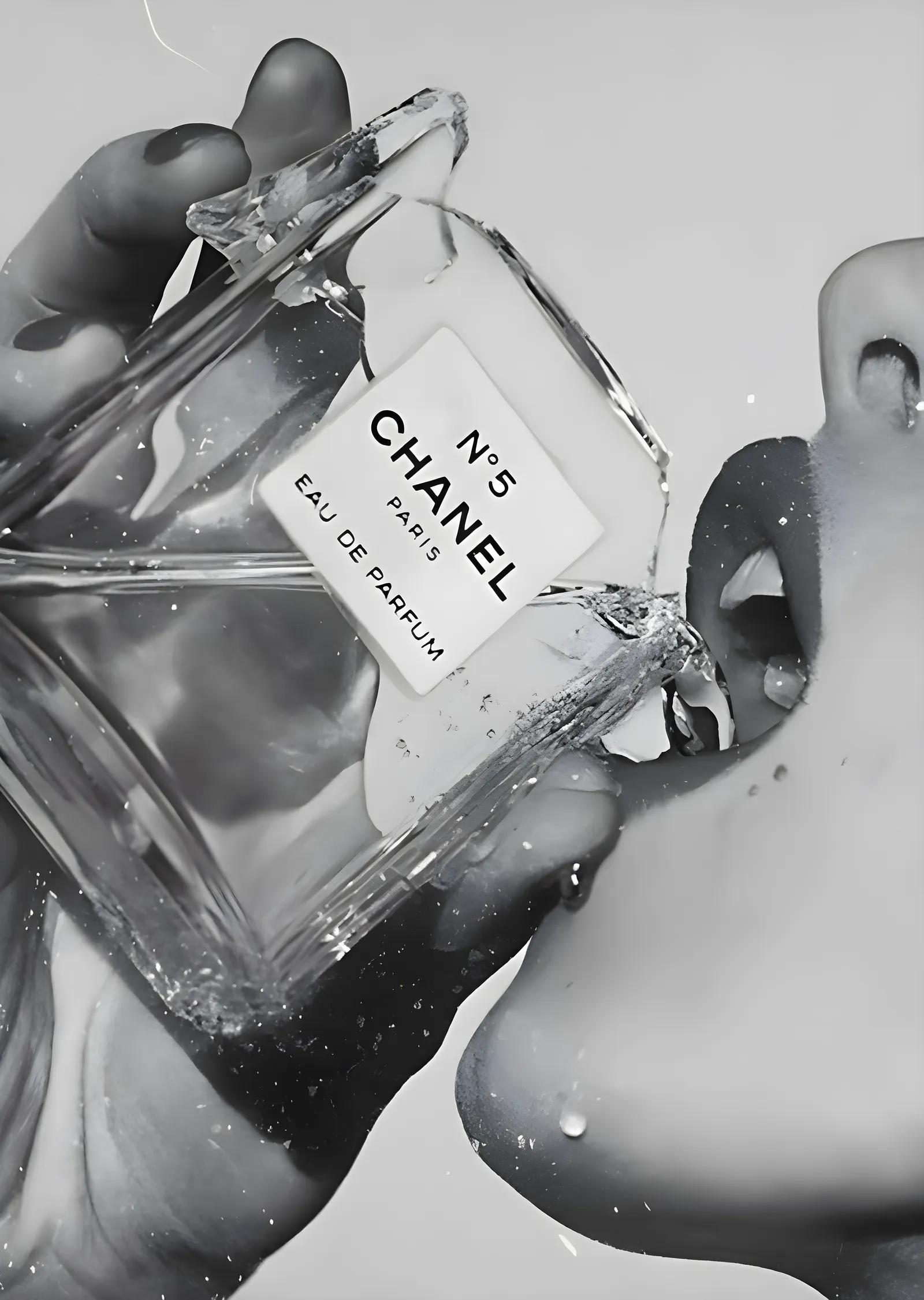 Chanel No.5: Zamansız Zarafet metal tablo