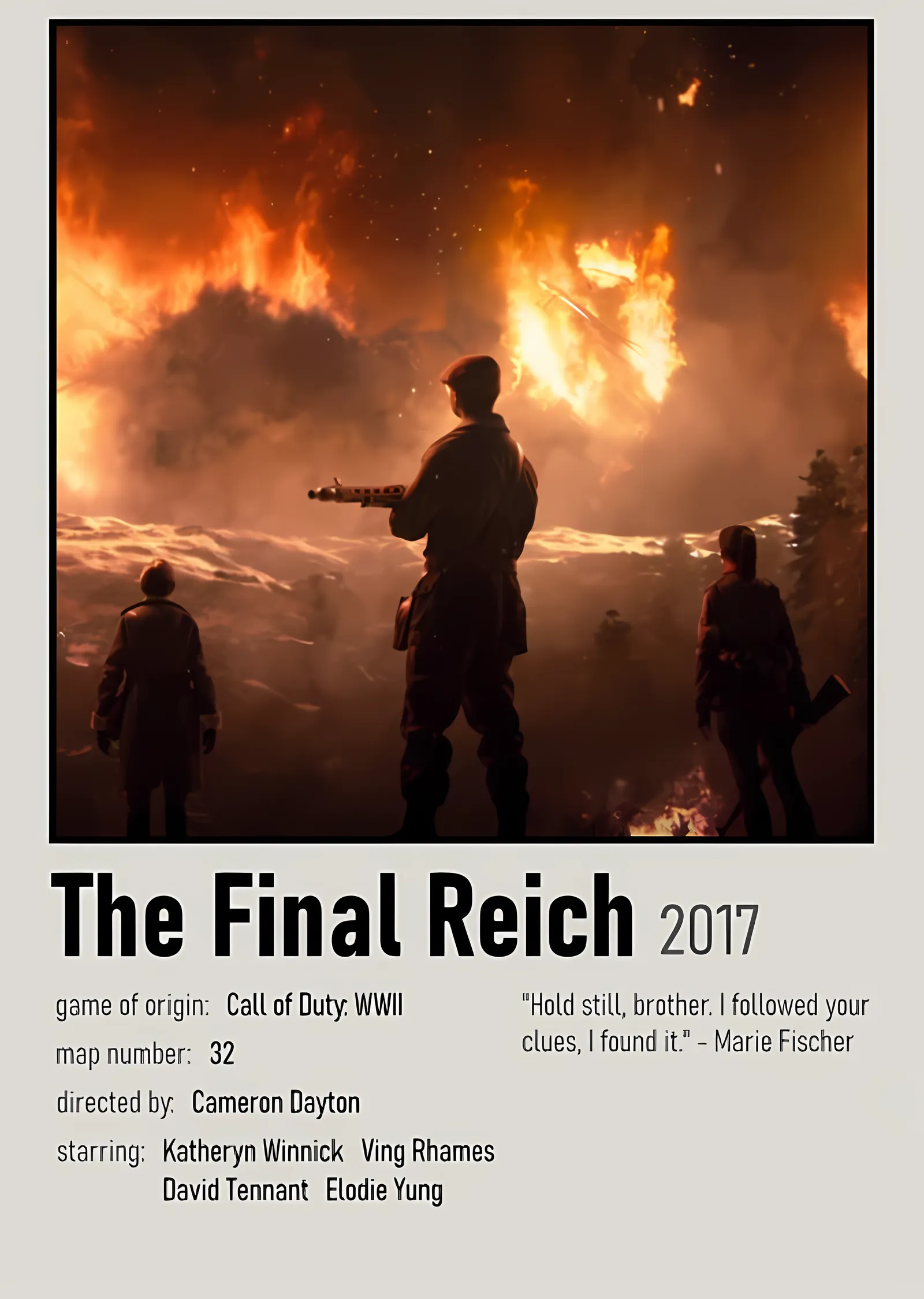 The Final Reich metal tablo