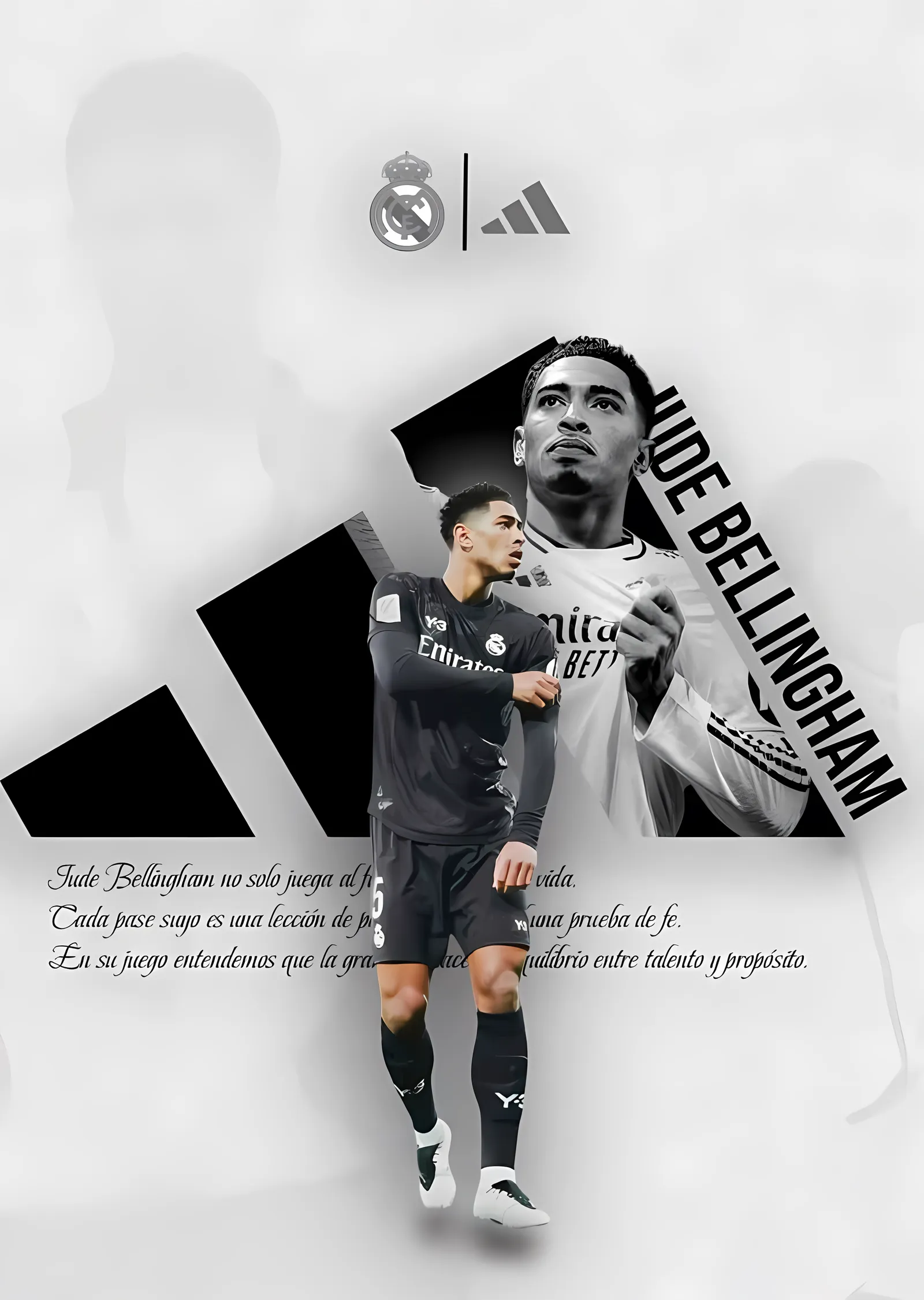 Jude Bellingham: Real Madrid Formasıyla metal tablo