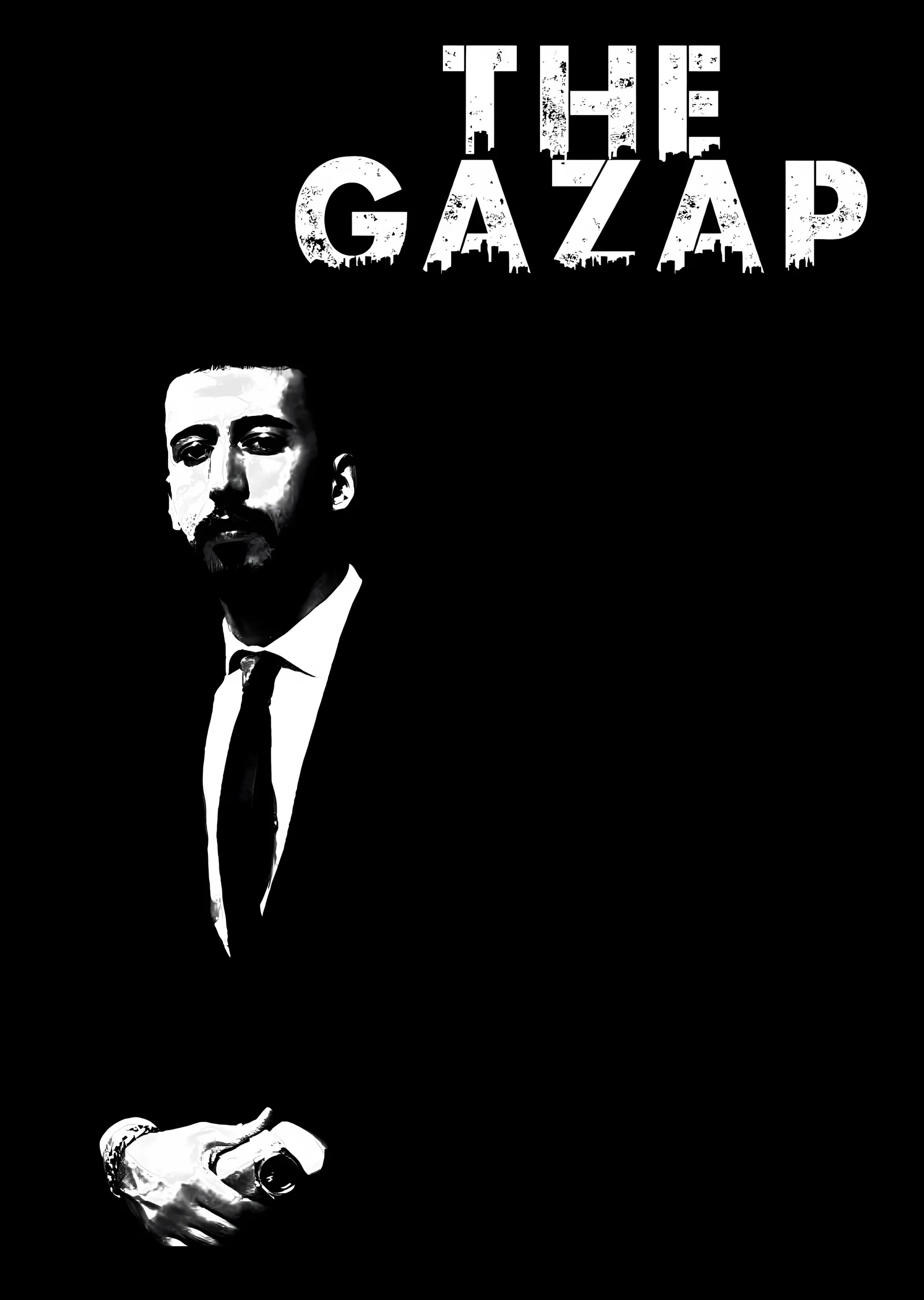 Gazapizm: Karanlık Portre metal tablo