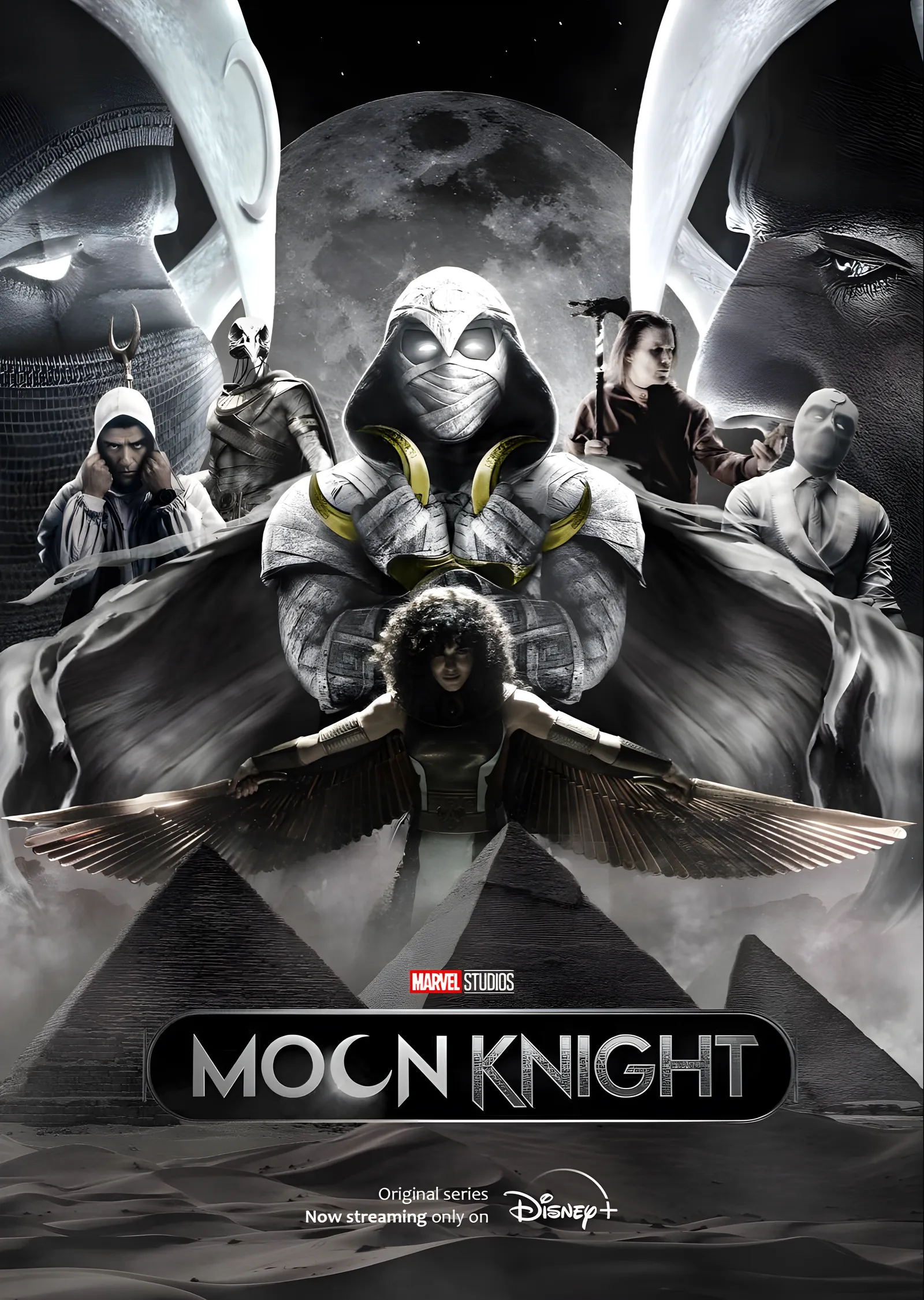 Moon Knight - Piramitlerin Gölgesi metal tablo