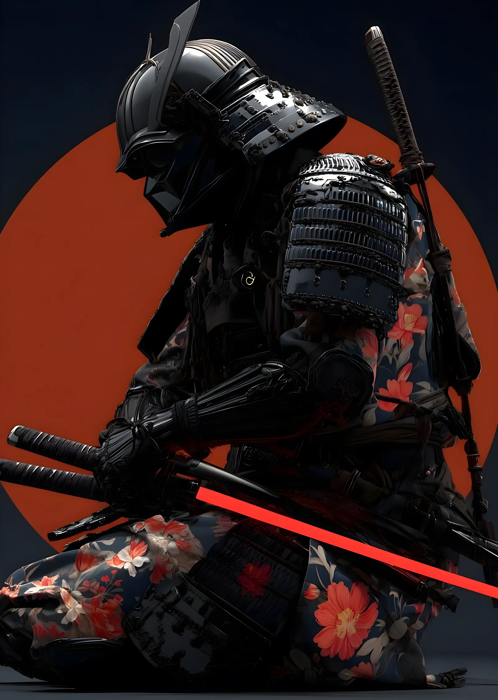 Darth Vader: Samuray Zırhı metal tablo