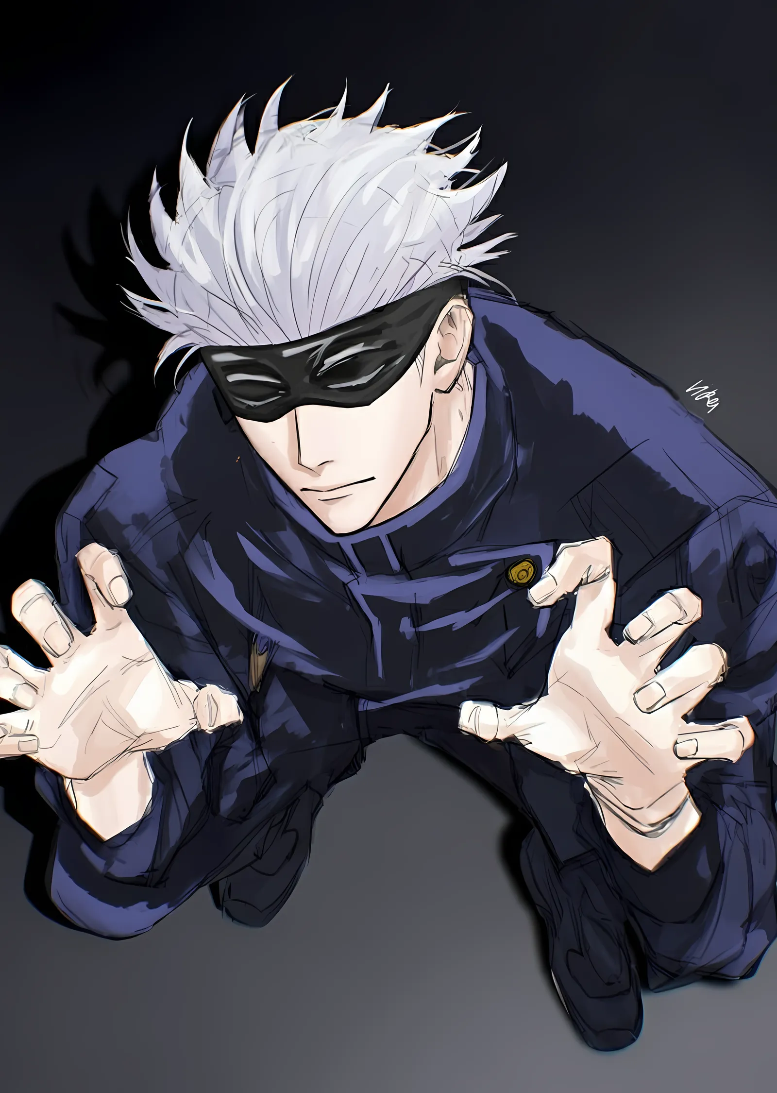 Jujutsu Kaisen - Gojo Satoru: El Hareketi metal tablo