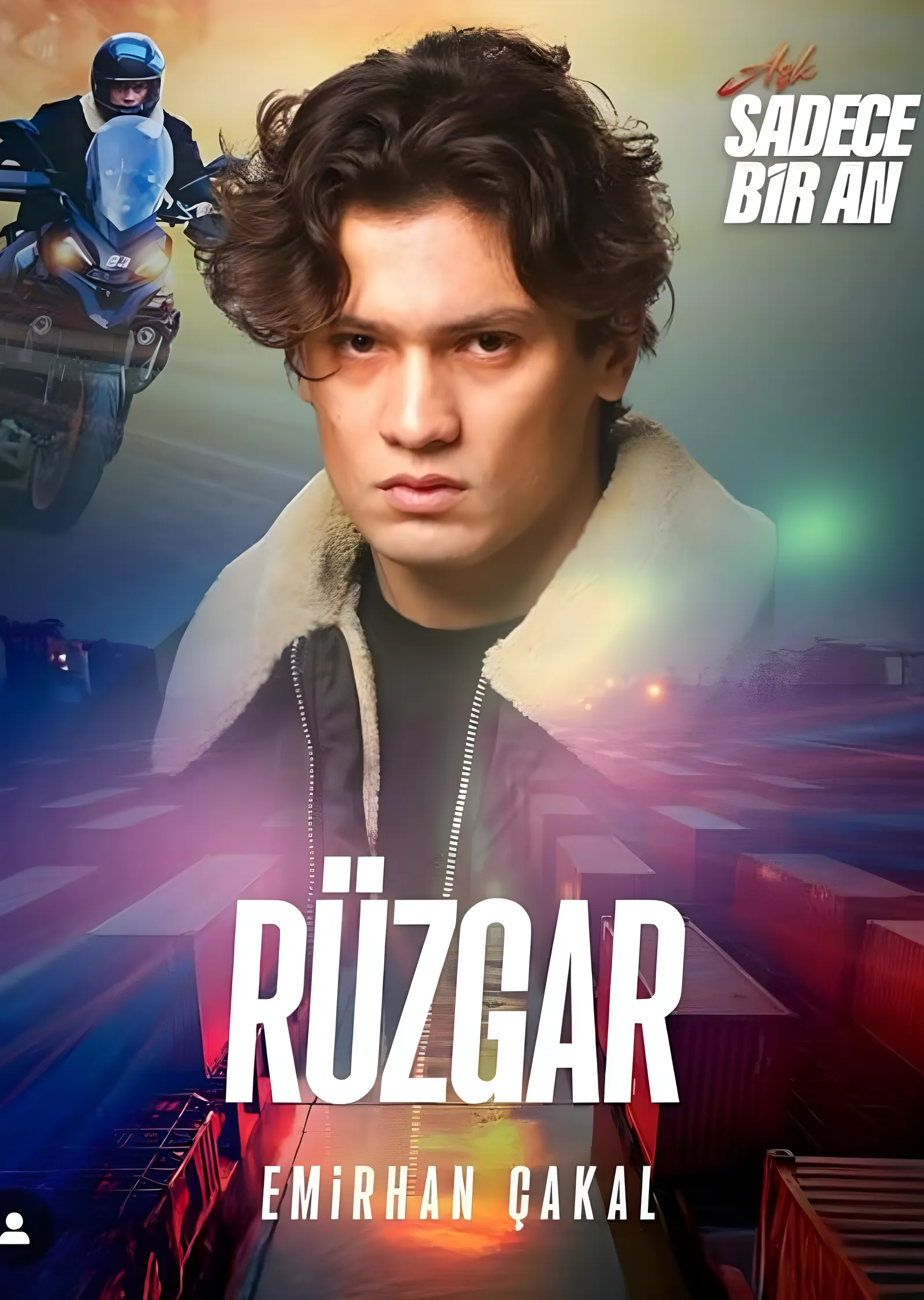 Rüzgar - Emirhan Çakal · Aşk Sadece Bir An metal tablo