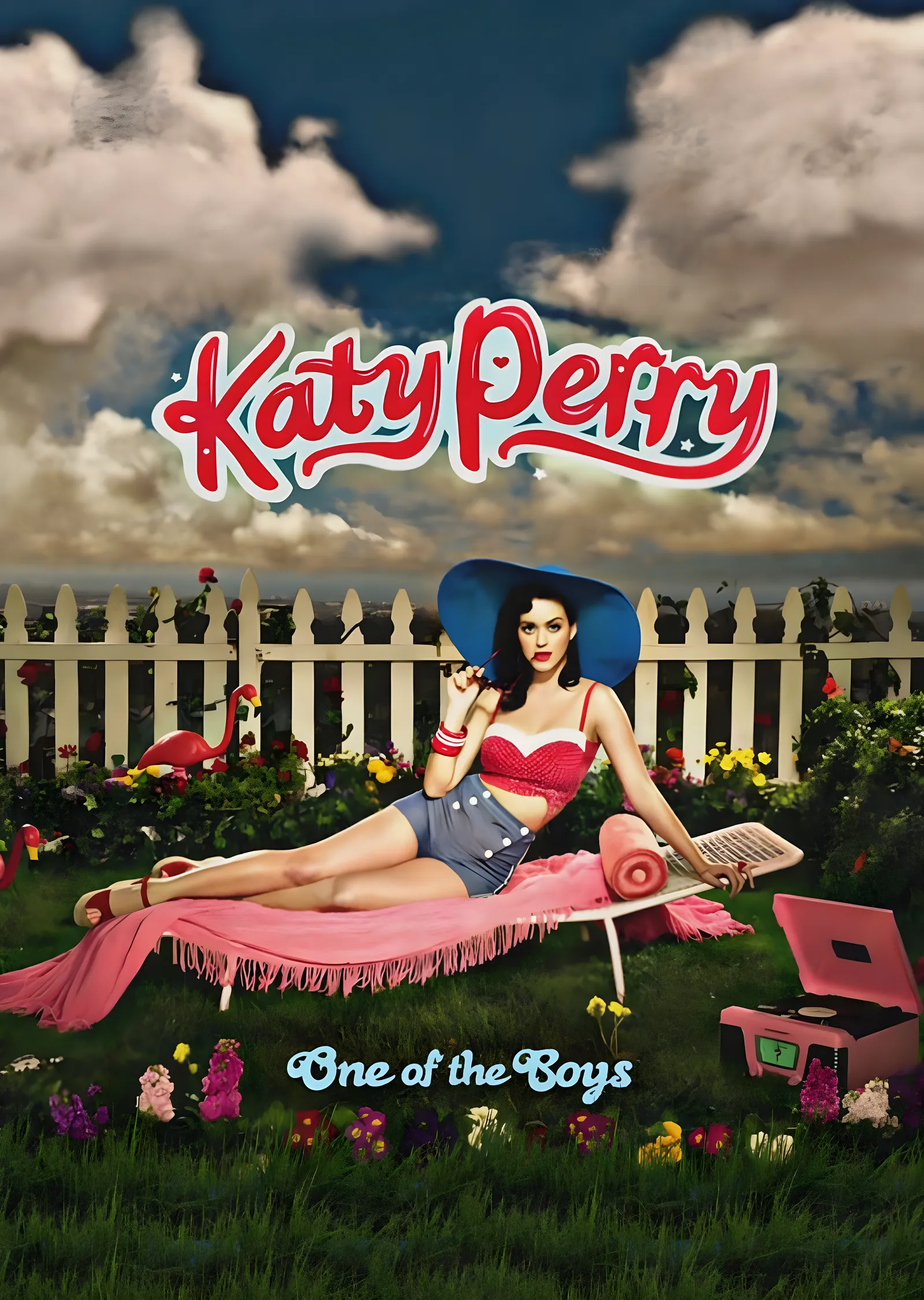 Katy Perry: One of the Boys metal tablo